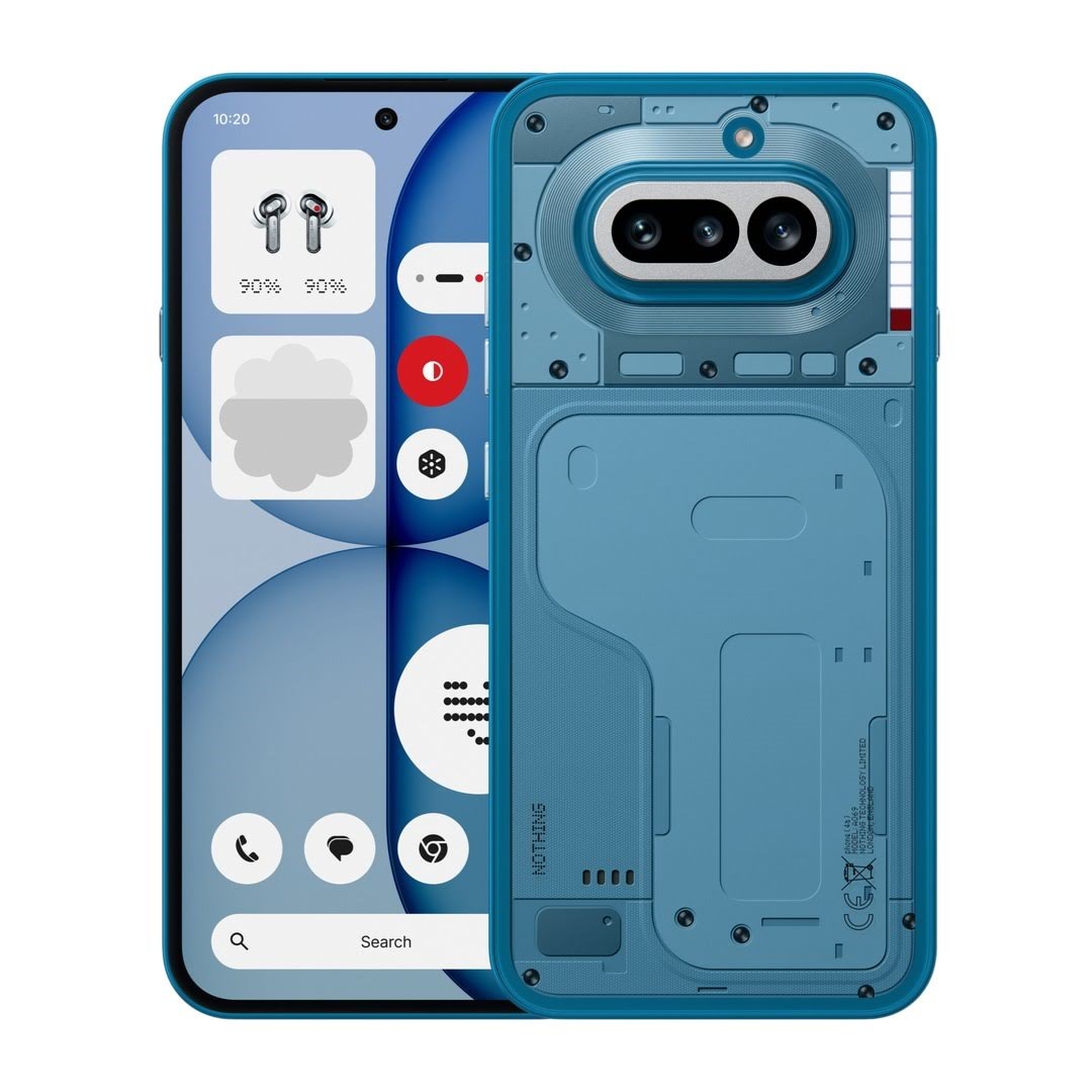 Nothing Phone (4a) 256GB/12GB - Blue Mobiltelefon Blå A10400281