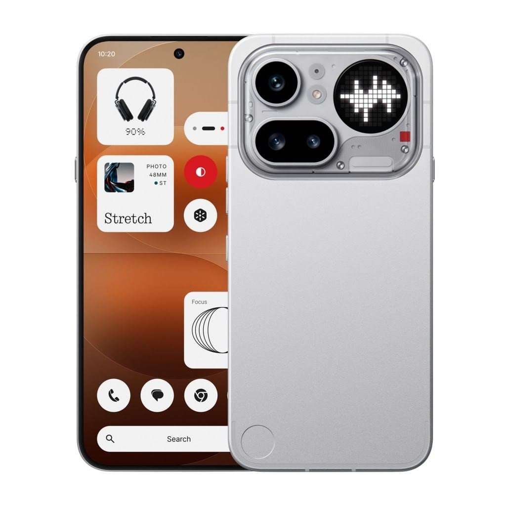 Nothing Phone (4a) Pro 256GB/12GB - Silver Mobiltelefon Sølv A10400320