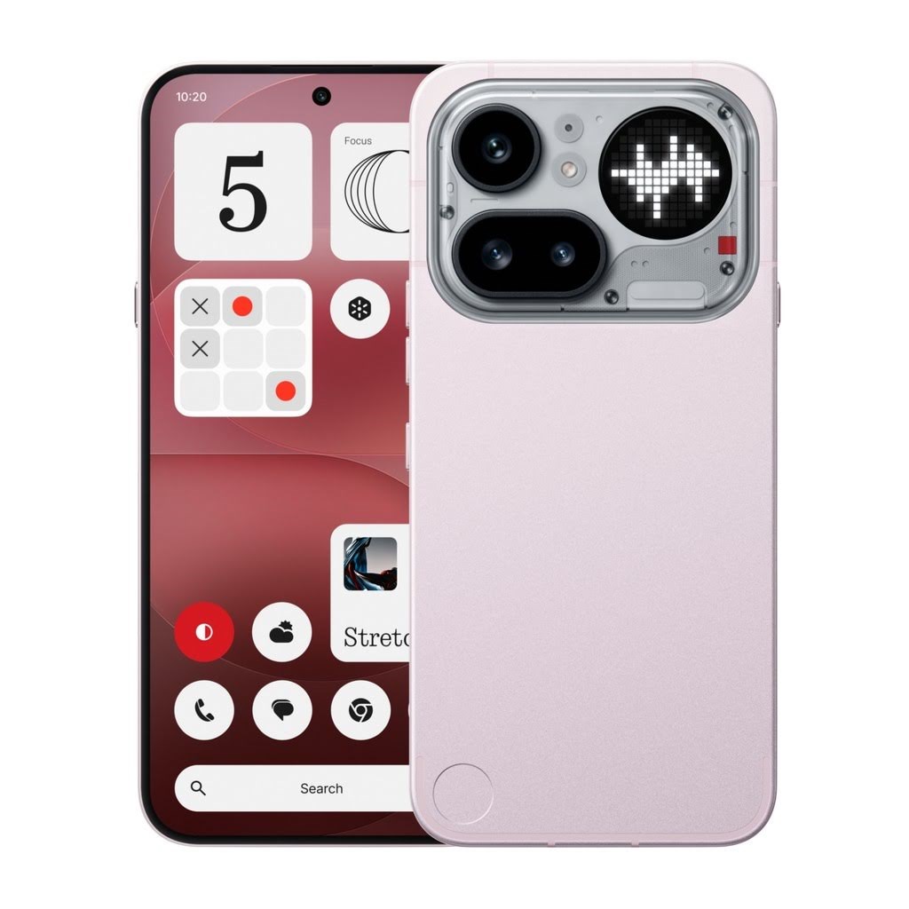Nothing Phone (4a) Pro 256GB/12GB - Pink Mobiltelefon A10400342