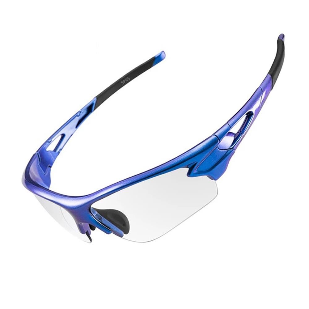 Rockbros 10069 photochromic UV400 cycling glasses - blue Træningsudstyr Rockbros-10069