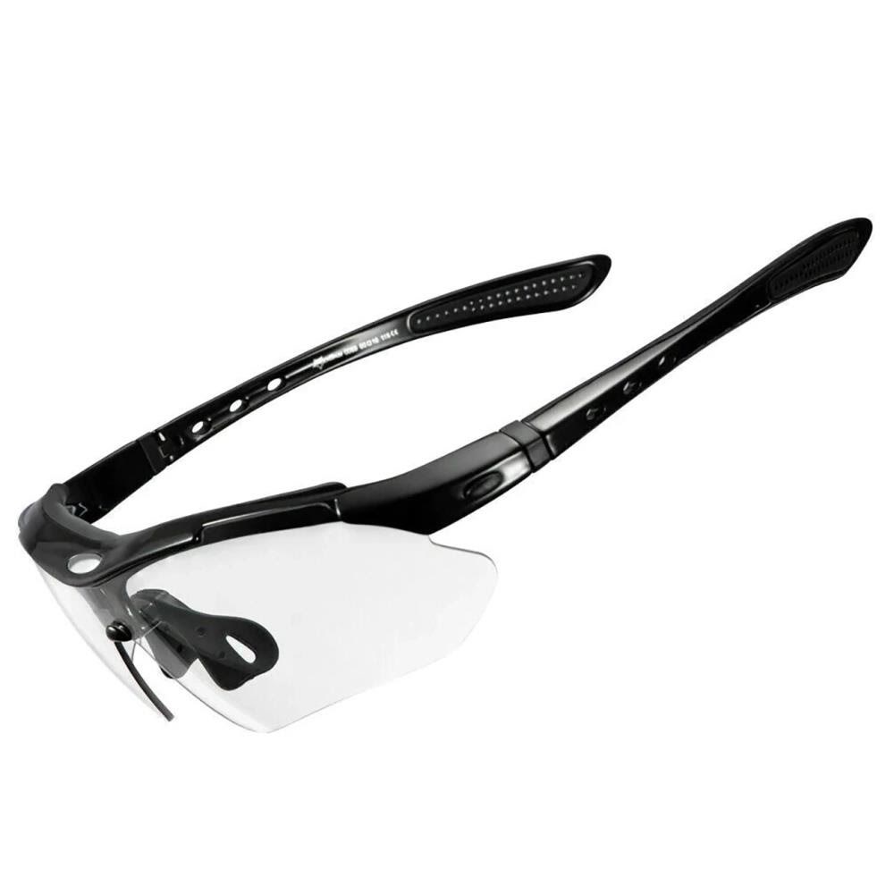 Rockbros 10143 photochromic UV400 cycling glasses - black Træningsudstyr Rockbros-10143