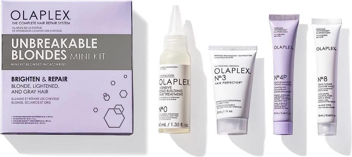 Olaplex Unbreakable Blondes Mini Kit Gaveaesker 850045076047
