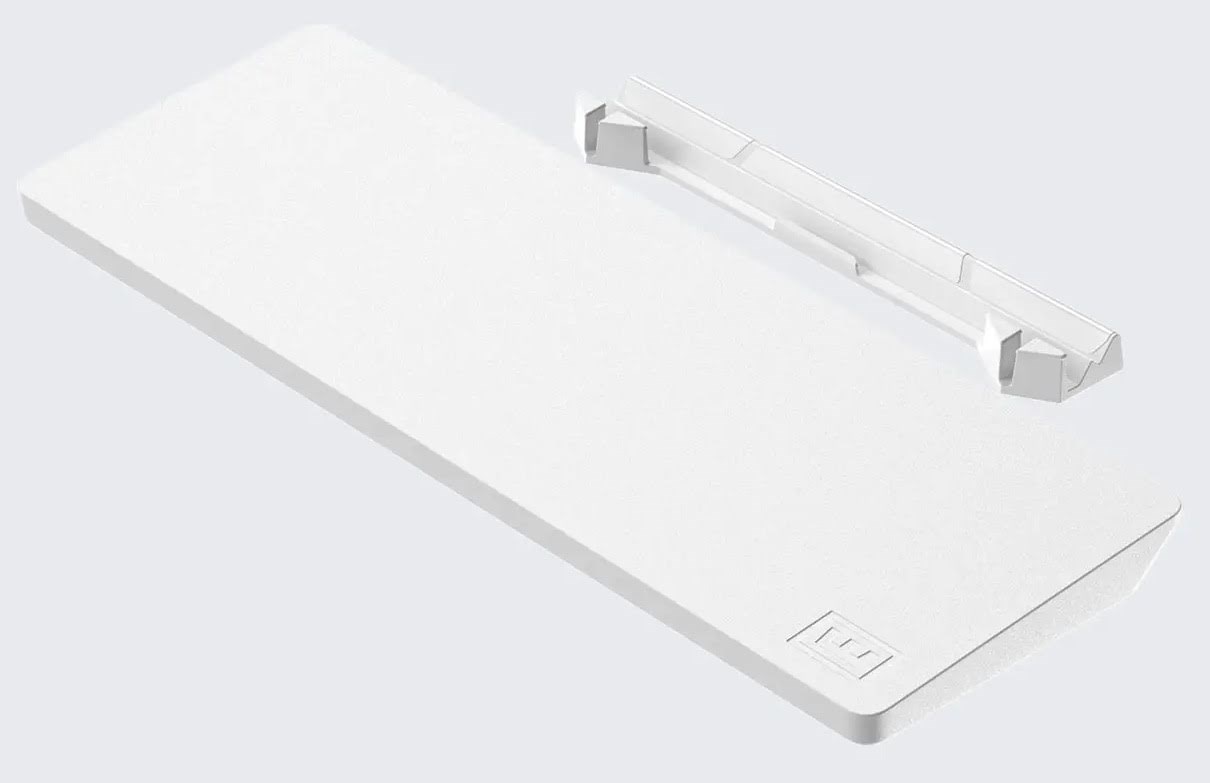 Wooting 60HE v2 - Just White - Håndledsstøtte - Hvid Tastatur WR1-297-SL-WH1