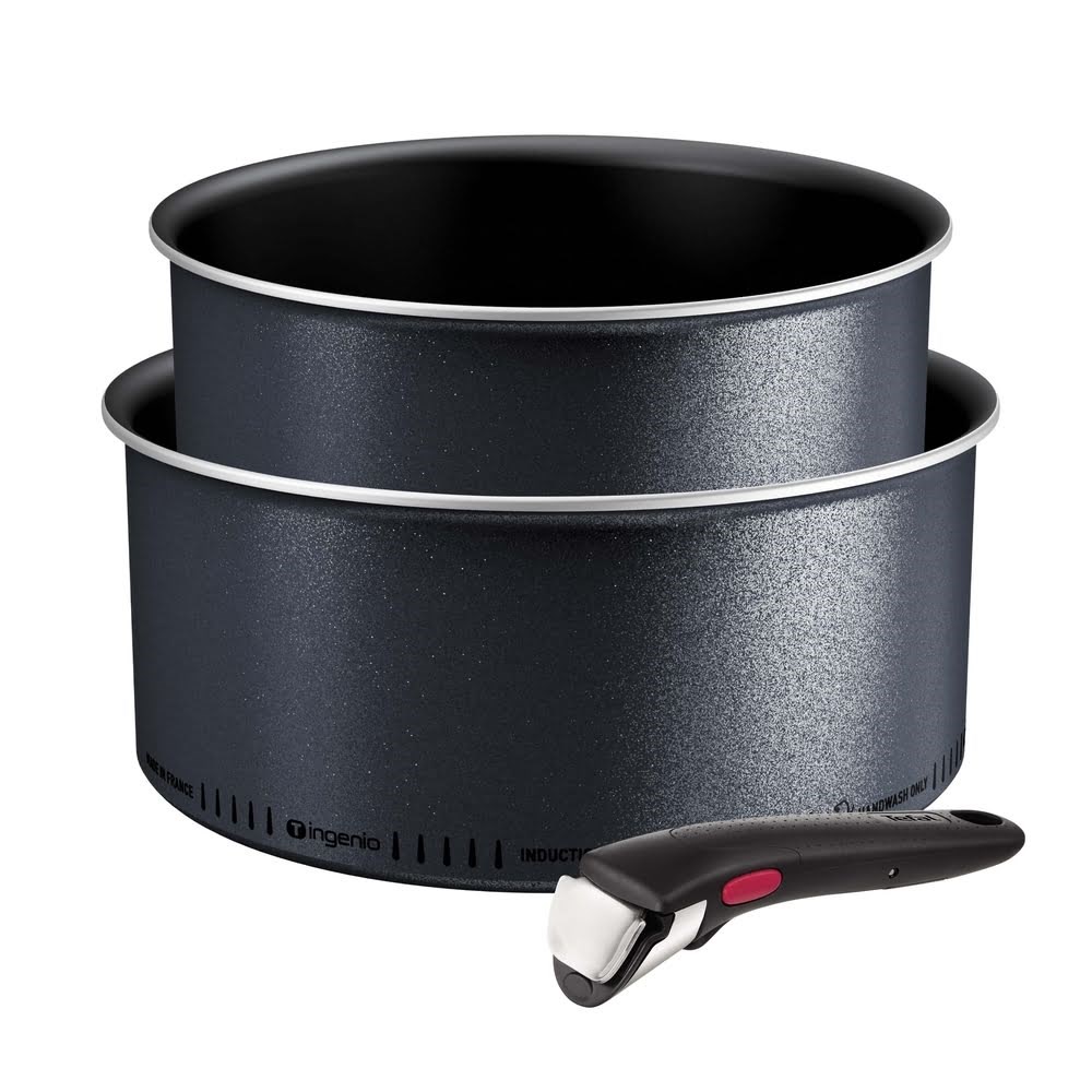 Tefal Ingenio So Light 3 pcs set Saucepans 18/20cm Gryde L7239003