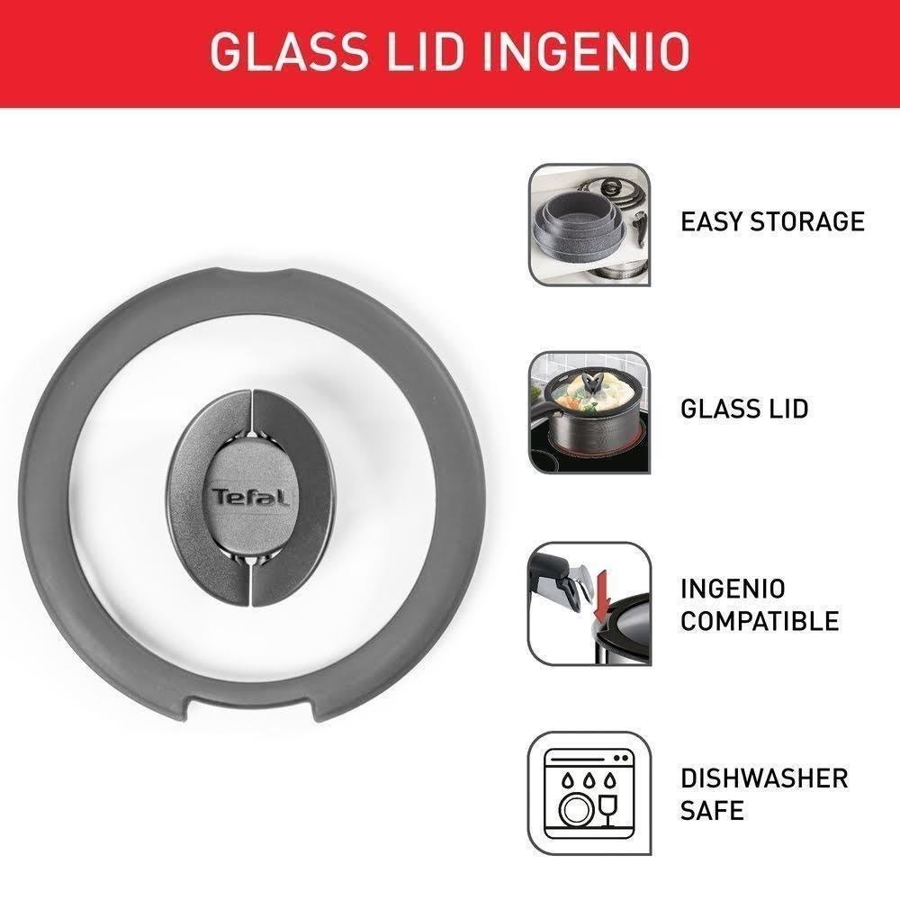 Tefal Ingenio glass lid 16 cm Pande L9846102