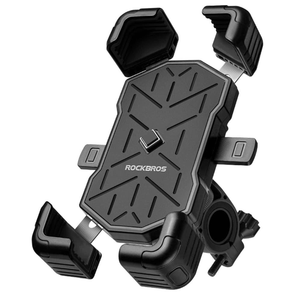 Rockbros 25210030001 Handlebar Bike Phone Holder - Black Mobil Tilbehør Rockbros-25210030001