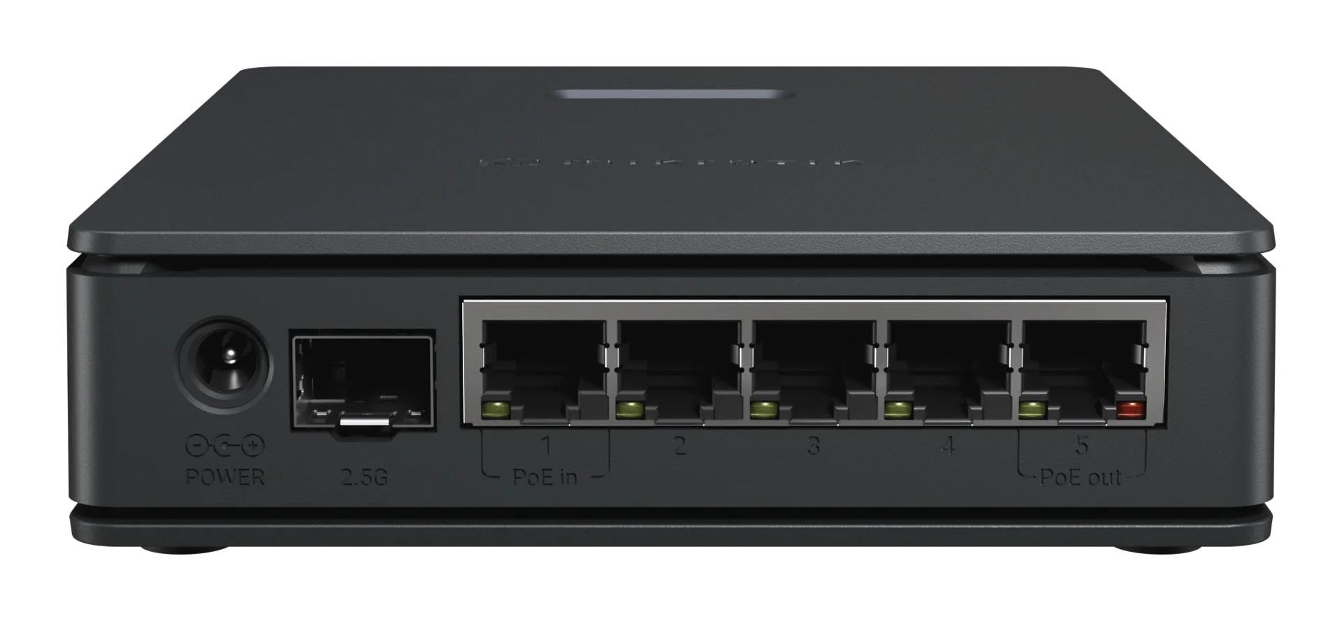 MikroTik hAP ax S - wireless router - Wi-Fi 6 - desktop wall-mountable - Wireless router Wi-Fi 6