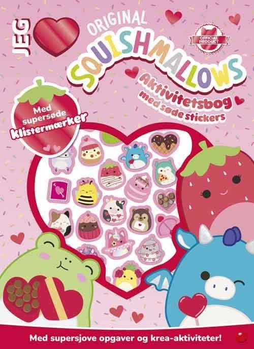Squishmallows aktivitetsbog 2 med søde stickers - Hobby - Hæftet Hobby 9788776260989