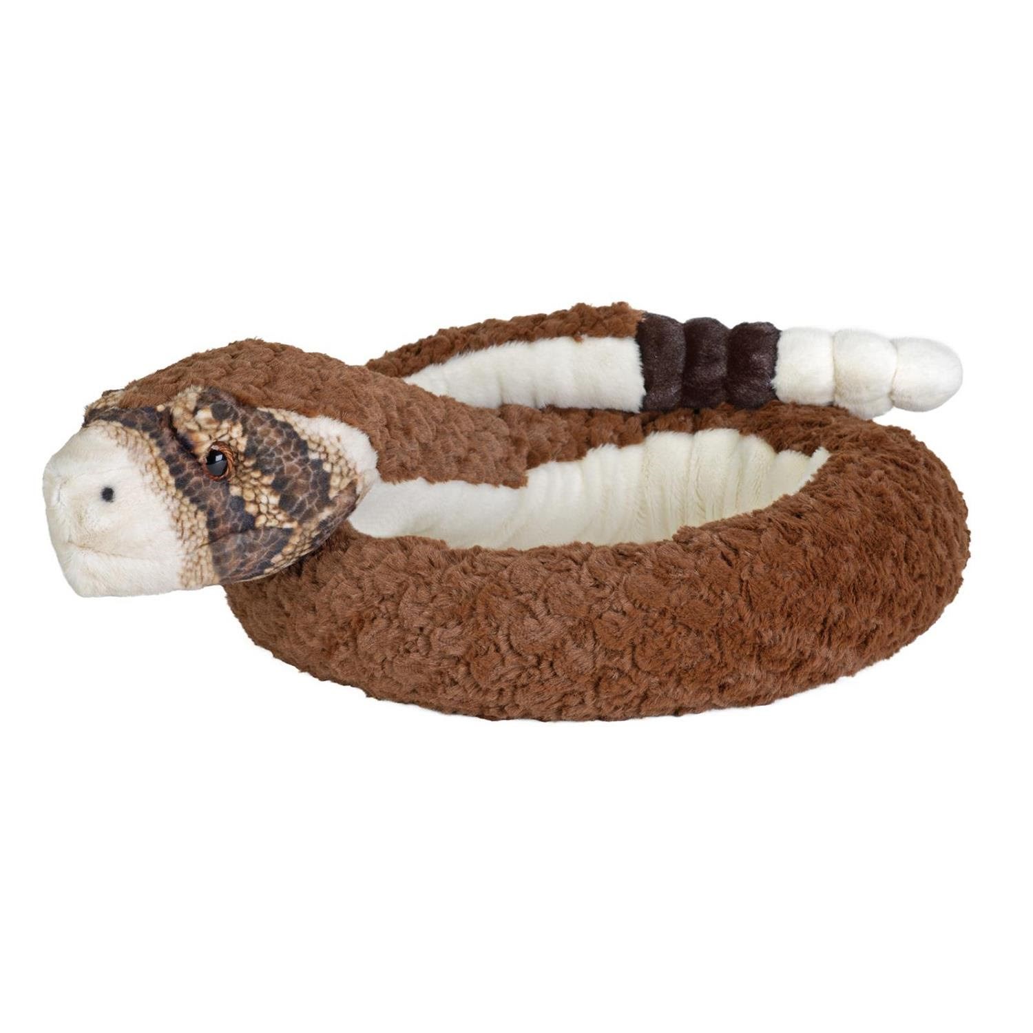 Wild Republic Plush Toy Luxury Snakes 137 cm Rattlesnake Bamser 29417