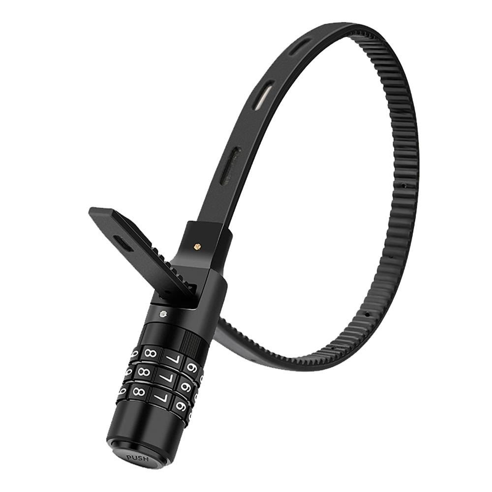 Rockbros 3240001001 bicycle lock for 0.5 m combination - black Cykeltilbehoer