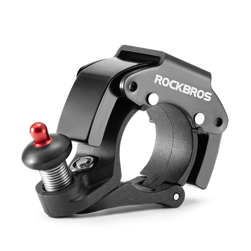 Rockbros 34210006001 C-Shape Bicycle Bell - Black Cykeltilbehoer