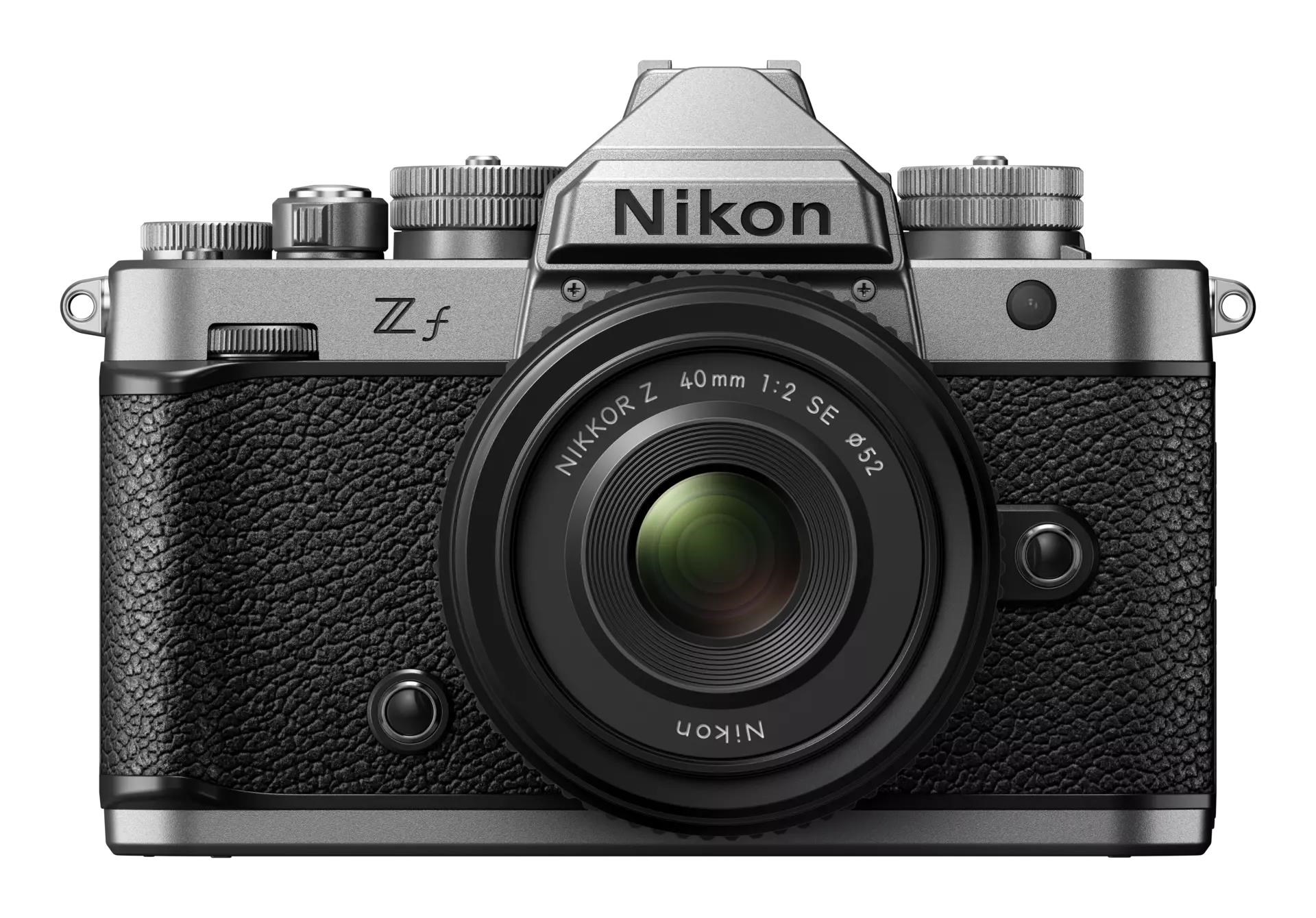Nikon Z f SL kit w/40mm SE Kamera Sølv VOA123K001
