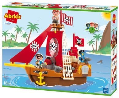 Ecoiffier Pirate Boat Konstruktionslegetøj 3023