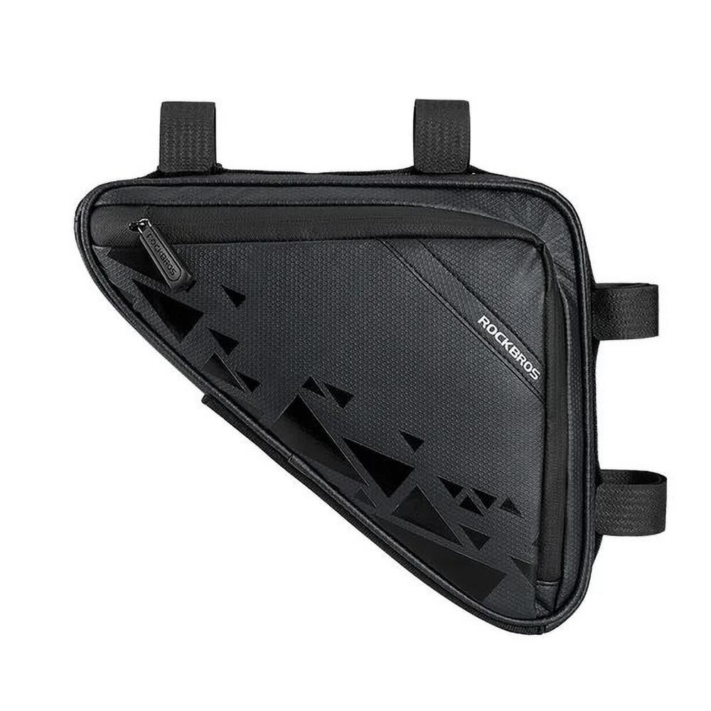 Rockbros B39-2 waterproof bicycle bag for frame - black Cykeltilbehoer