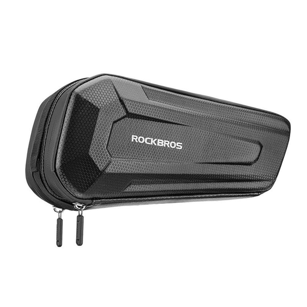 Rockbros B66 waterproof bicycle bag for frame - black Cykeltilbehoer
