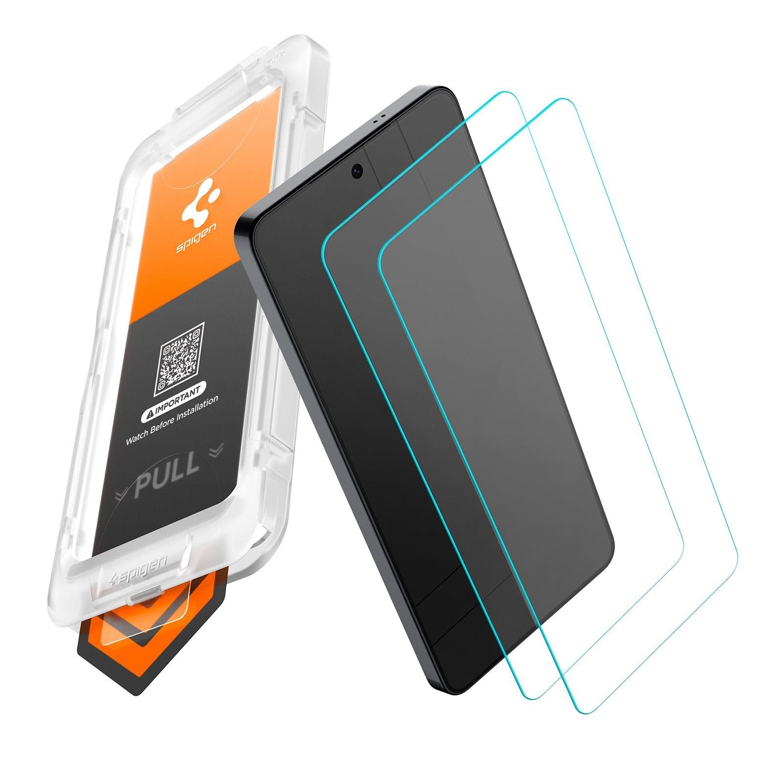 Spigen Glass tR EZ Fit Pro HD 2 Pack - transparency - Samsung Galaxy S26 Ultra