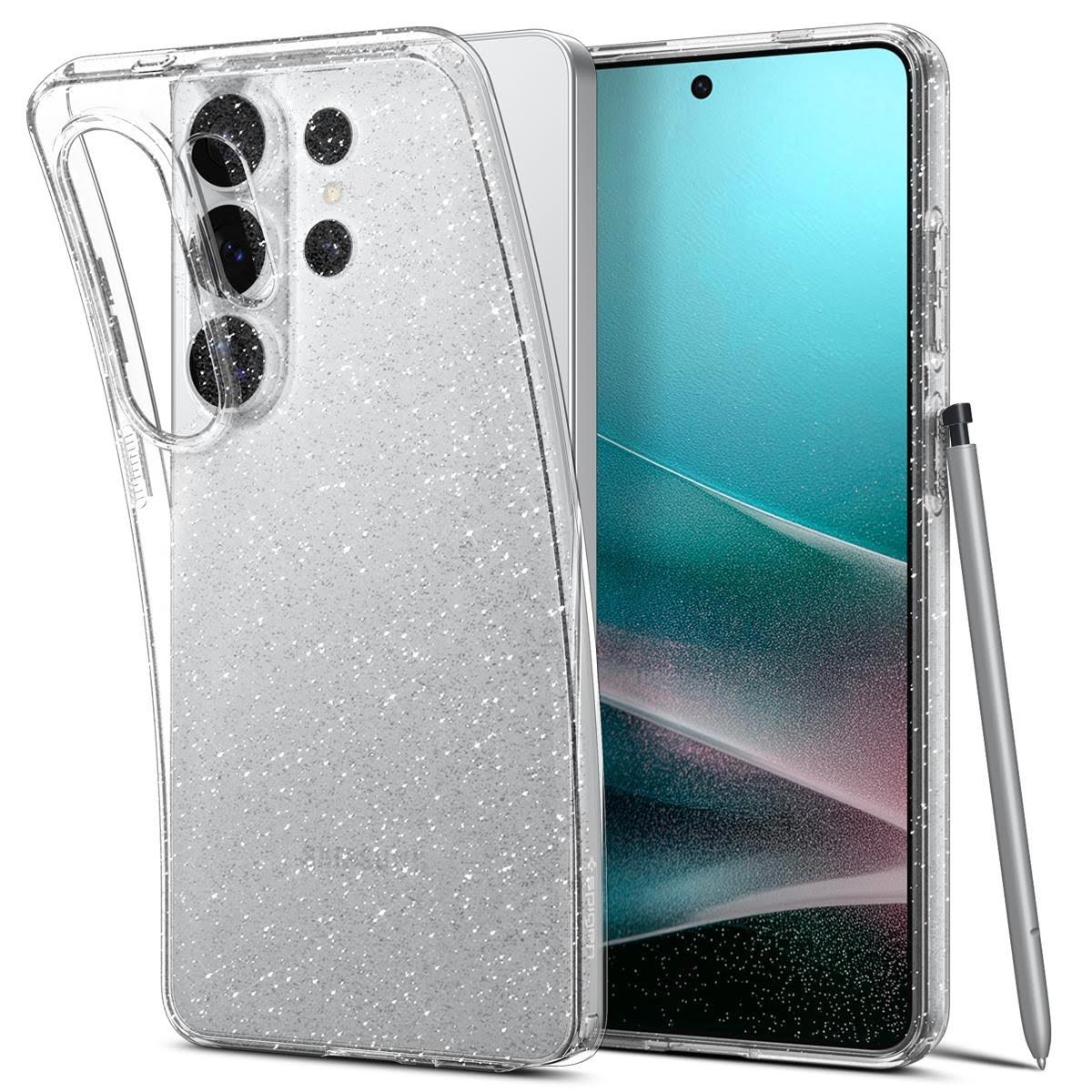 Spigen Liquid Crystal Glitter - crystal quartz - Samsung Galaxy S26 Ultra Mobilcover ACS10673