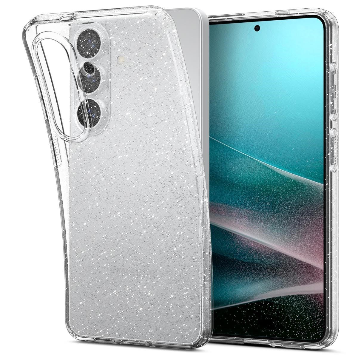 Spigen Liquid Crystal Glitter - crystal quartz - Samsung Galaxy S26+ Mobilcover ACS10703