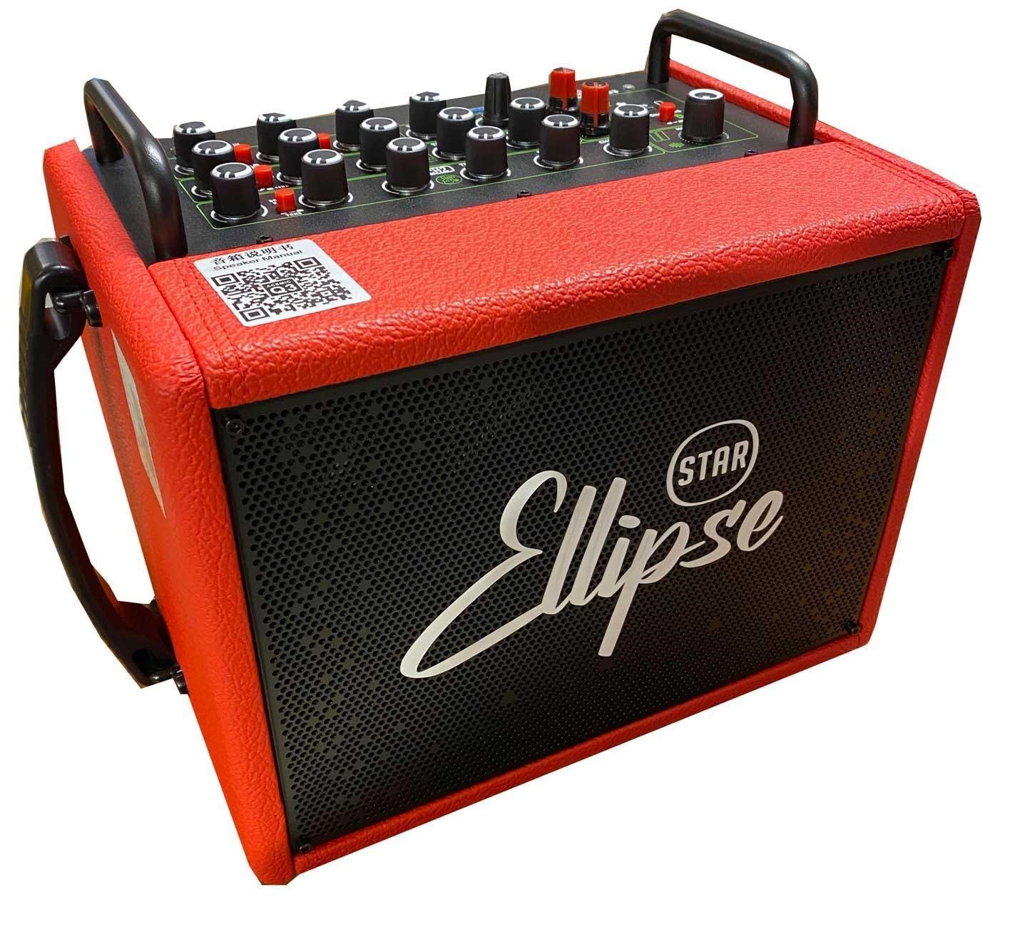 Acemic Ellipse Q3 - Batteridrevet instrumentforstærker - 120W Musikinstrument 200748