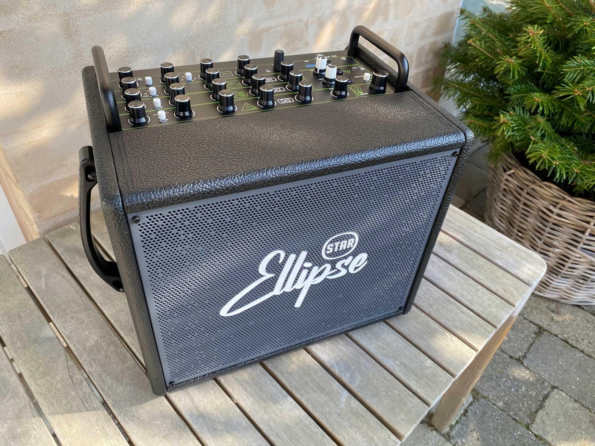 Acemic Ellipse Q2 - Batteridrevet instrumentforstærker - 240W Musikinstrument 200749