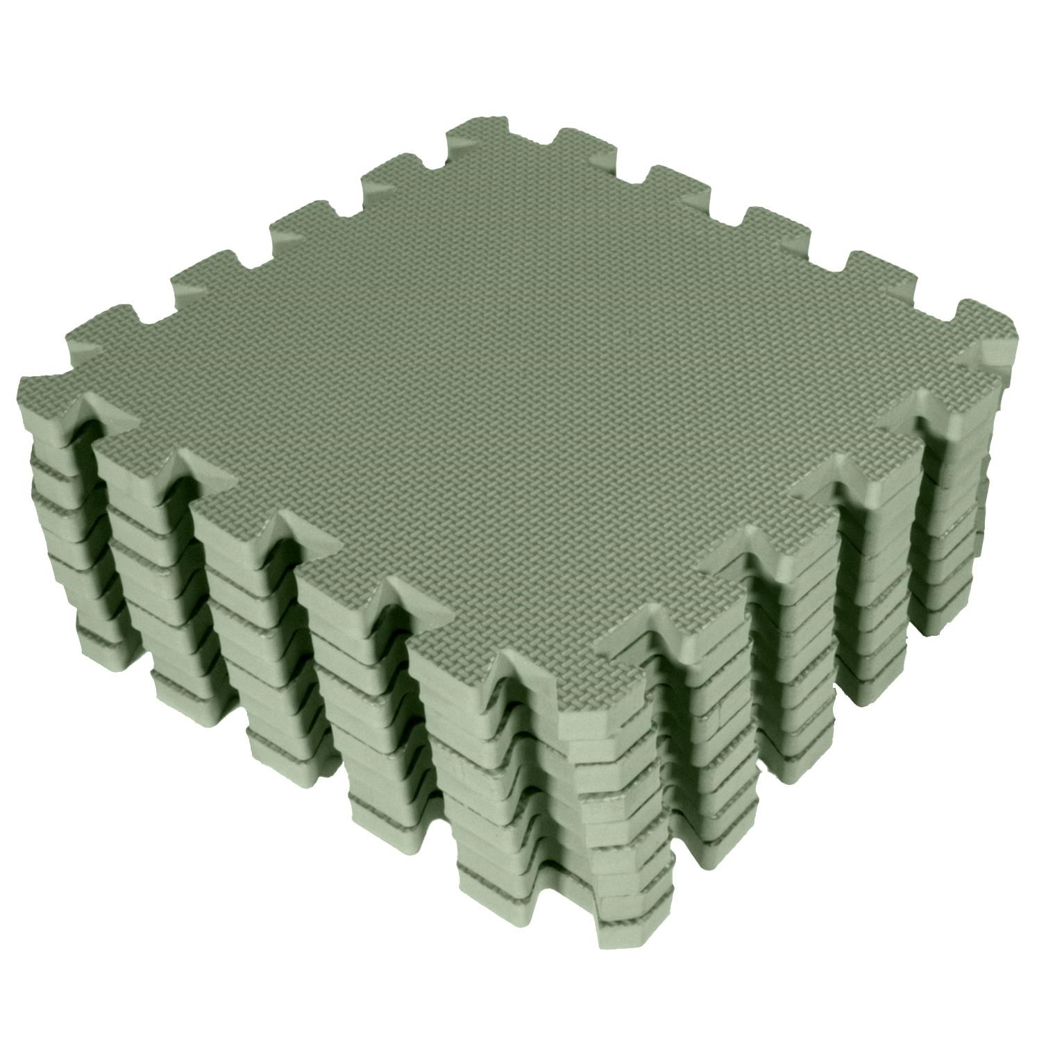 BabyDan Soft green skumgulv Børneværelse 501636