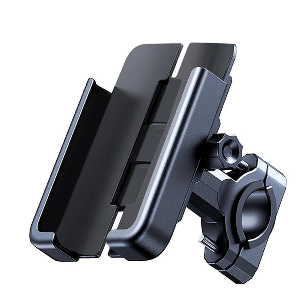 Wozinsky metal bicycle phone holder - scooters black (WBHBK3) Mobil Tilbehør 5907769301568