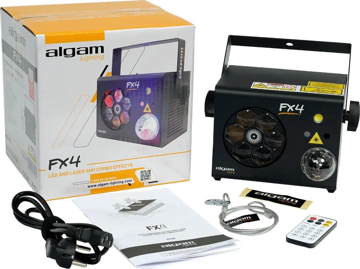 Algam Lighting Alt-i-en animations effekt Musikinstrument FX-4 all-in-one animation effect