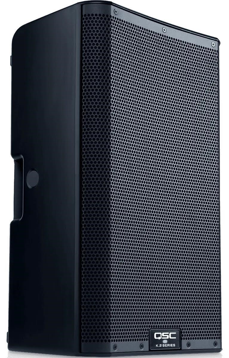 QSC K10.2 - 10" 2-vejs aktiv PA-højttaler - 1000W RMS Baerbare Fest Hoejtalere Sort SQC K10.2