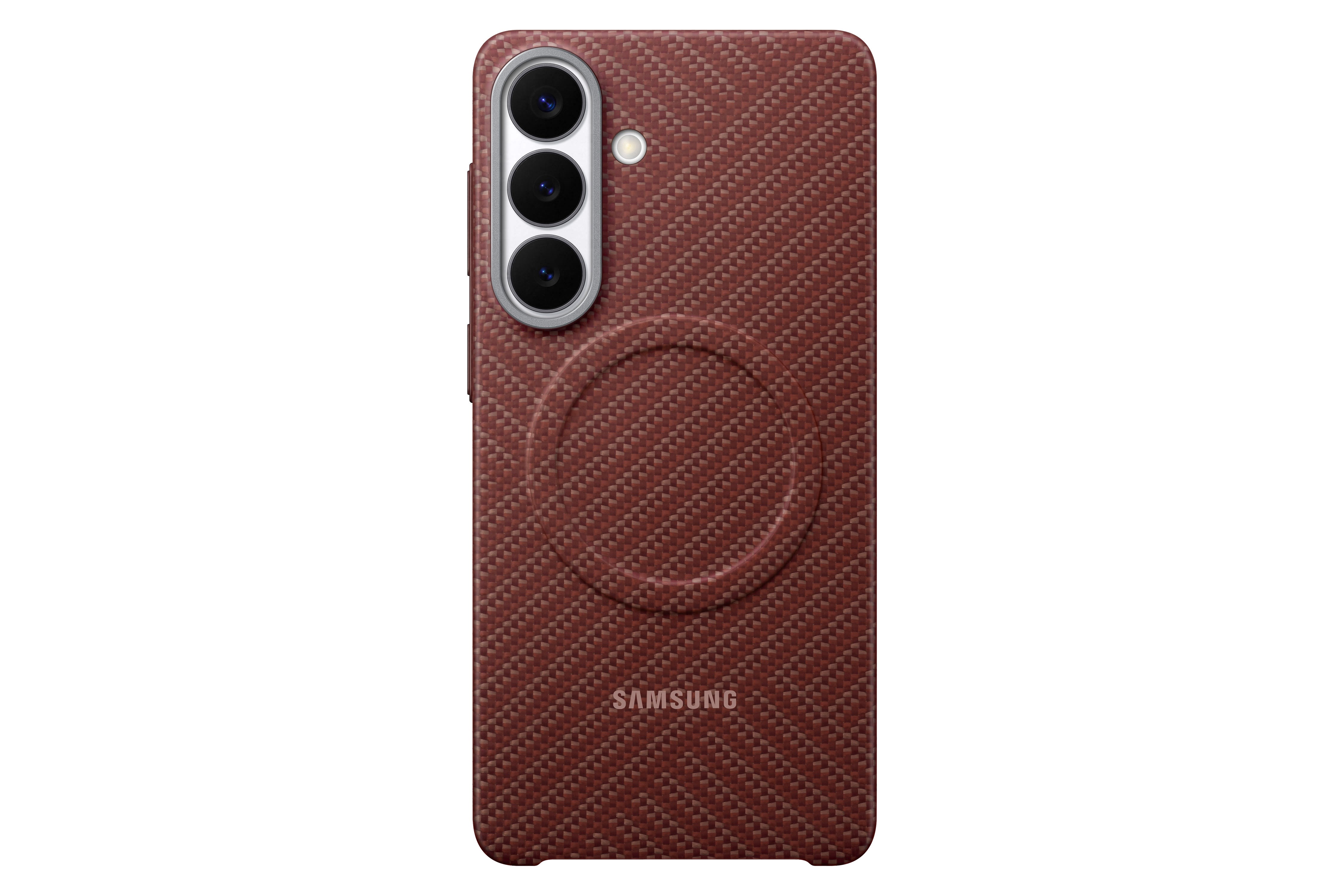 Samsung Galaxy S26+ Carbon Magnet Case - Coralred Mobilcover EF-KS947SREGWW
