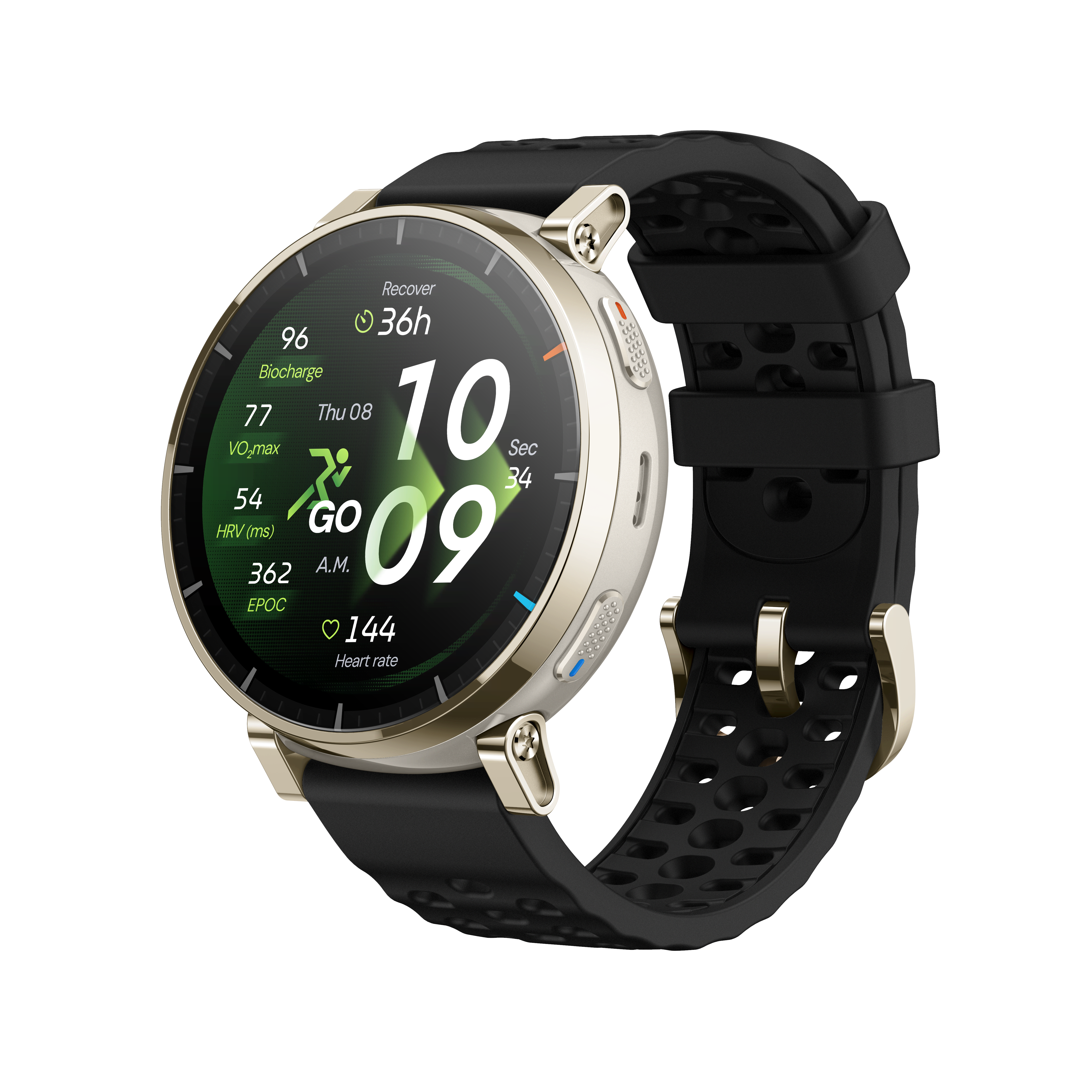 Amazfit Active 3 Premium 45mm - Apex Silver Smartwatch Sølv W2558GL1N