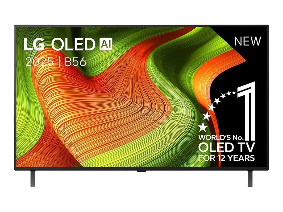 LG 48" Fladskærms TV OLED 4K OLED48B56LA Fjernsyn Sort