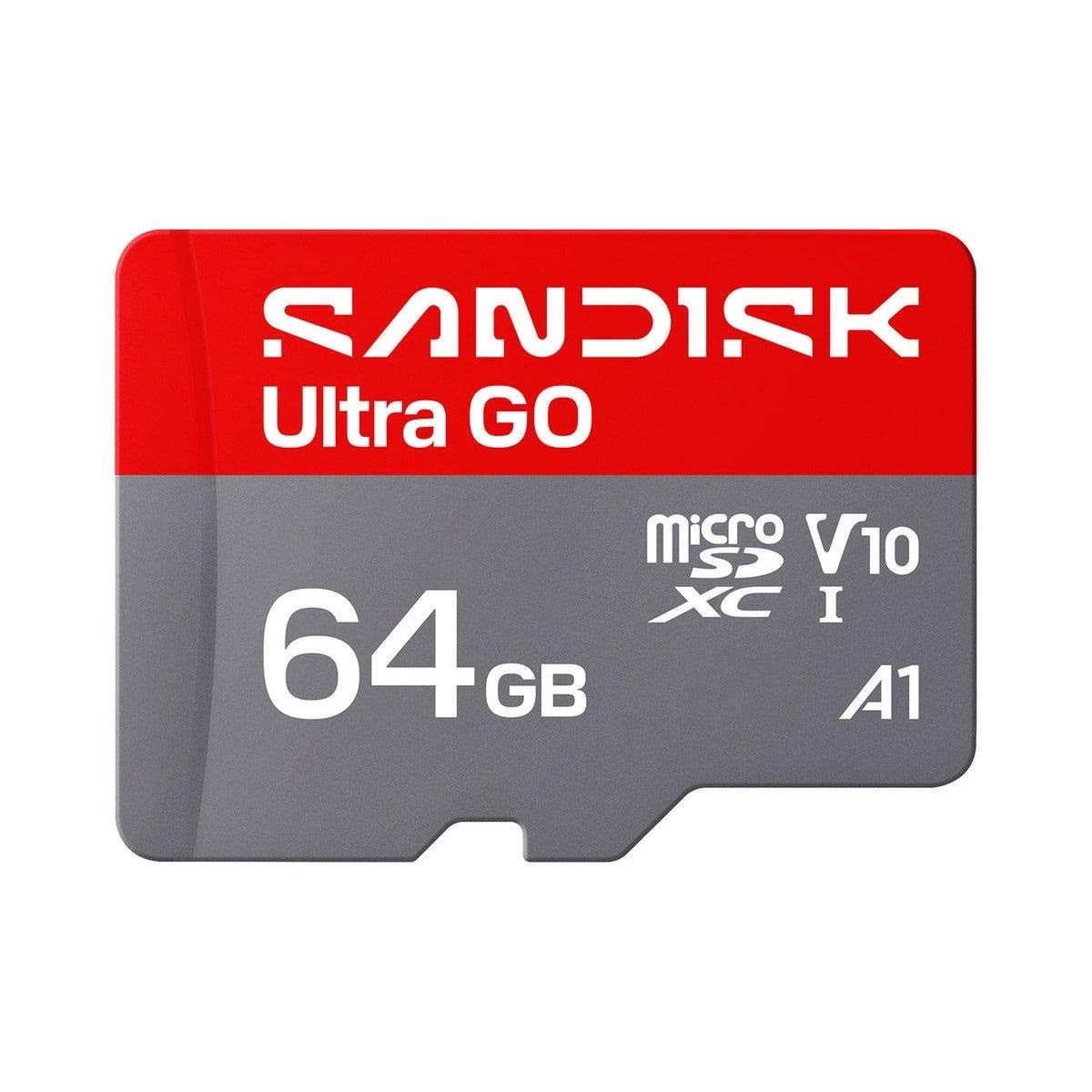 SANDISK Ultra GO microSD - 140MB/s - 64GB Hukommelseskort SDSQUGN-064G-GN6MN