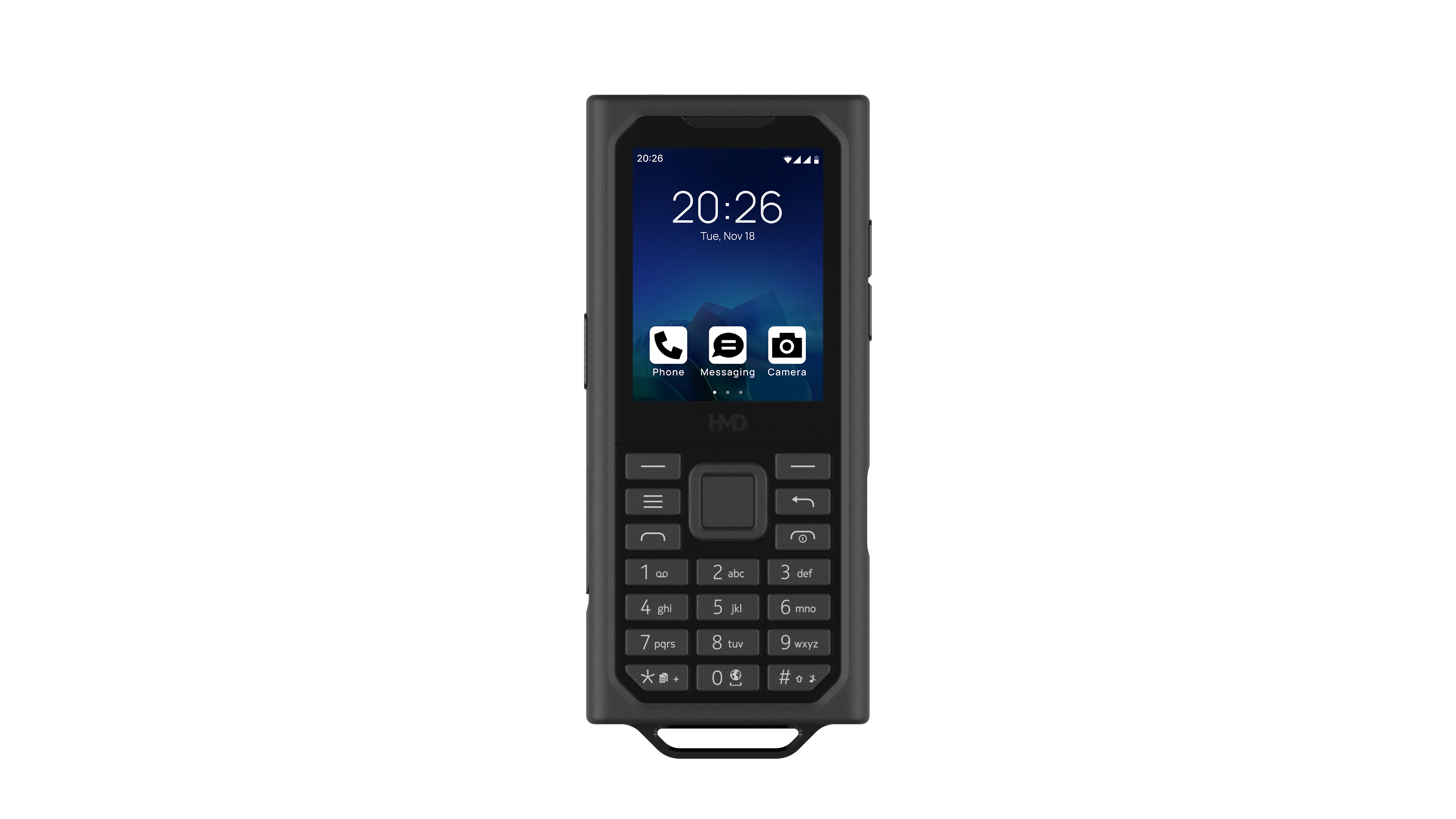HMD Terra M - Dark Grey Mobiltelefon Sort VMAW1003FICN00