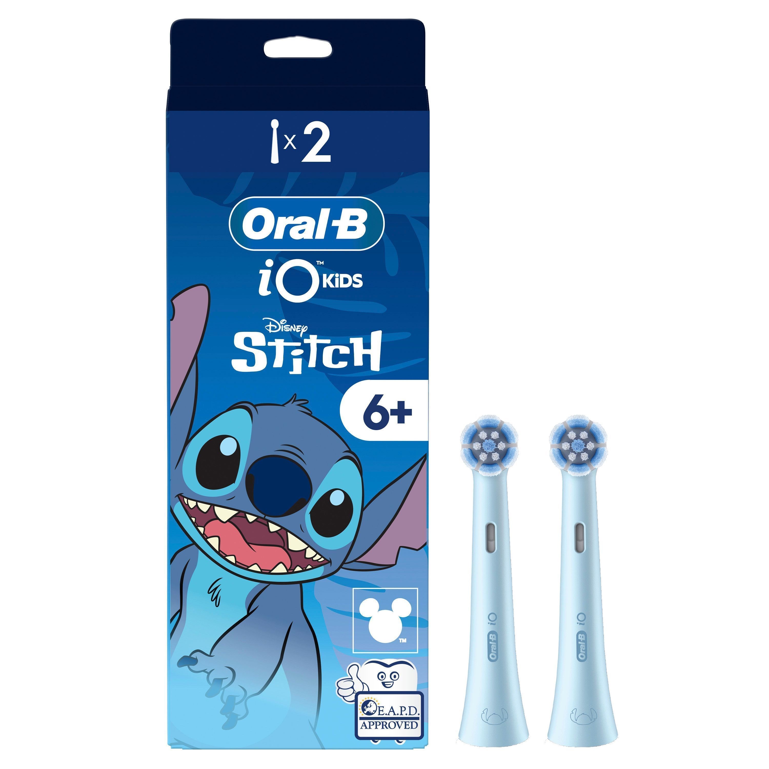 Oral-B Tandbørstehoveder iO Gentle Care Stitch Refills - 2 pcs El Tandbørste 8700216931113