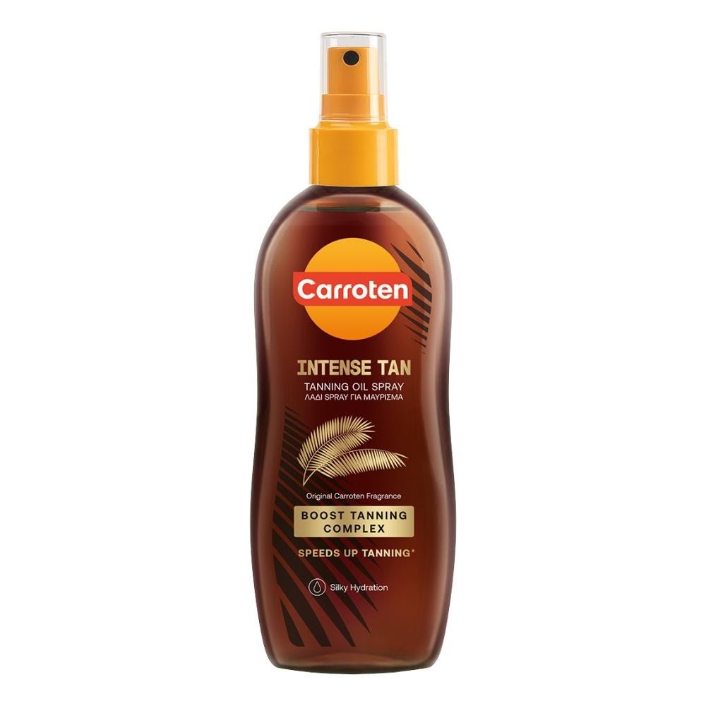 Carroten Intense Tan Oil SPF 0 - 70 ml Kropspleje 8571051956
