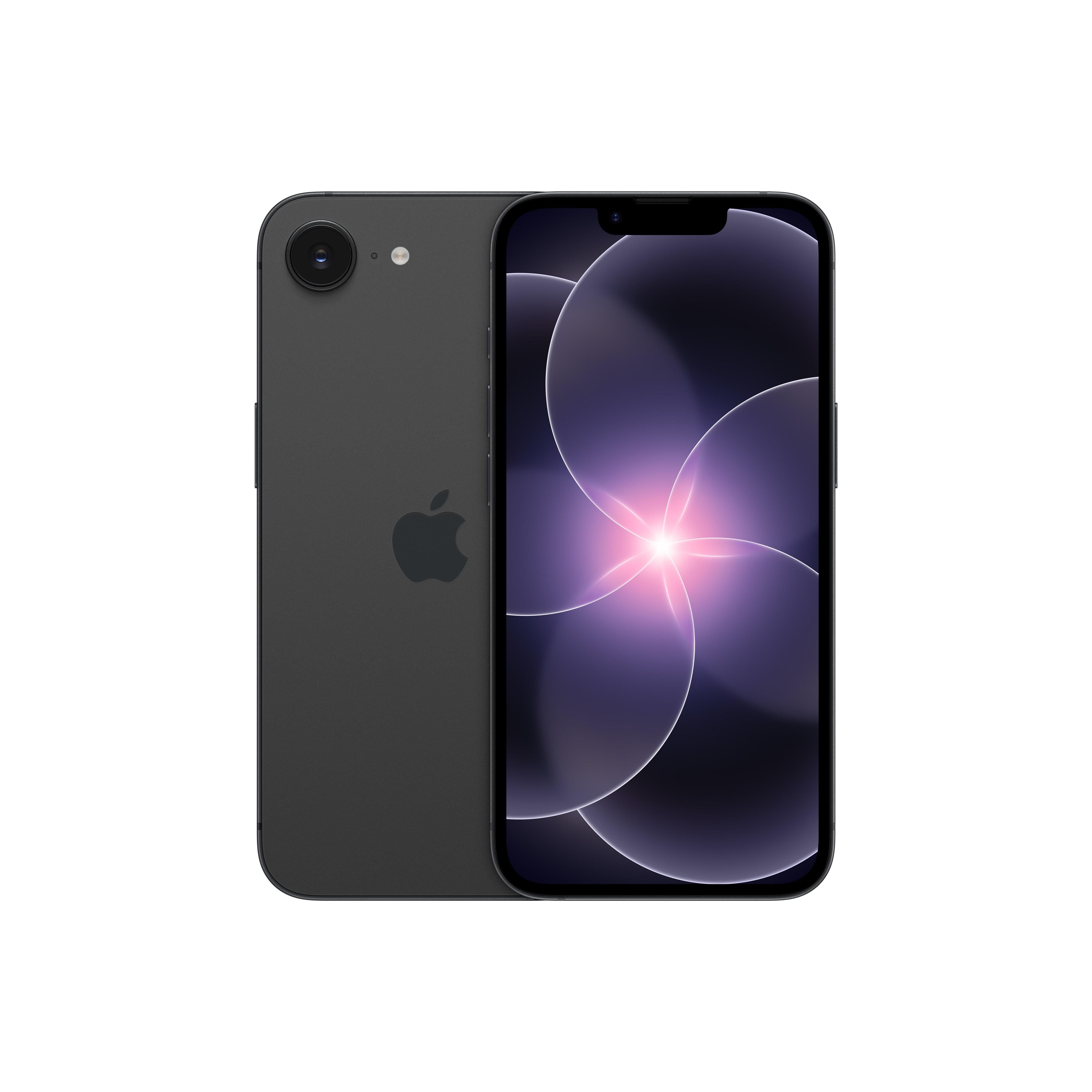Apple iPhone 17e 256GB - Black Mobiltelefon Sort MHRV4QN/A