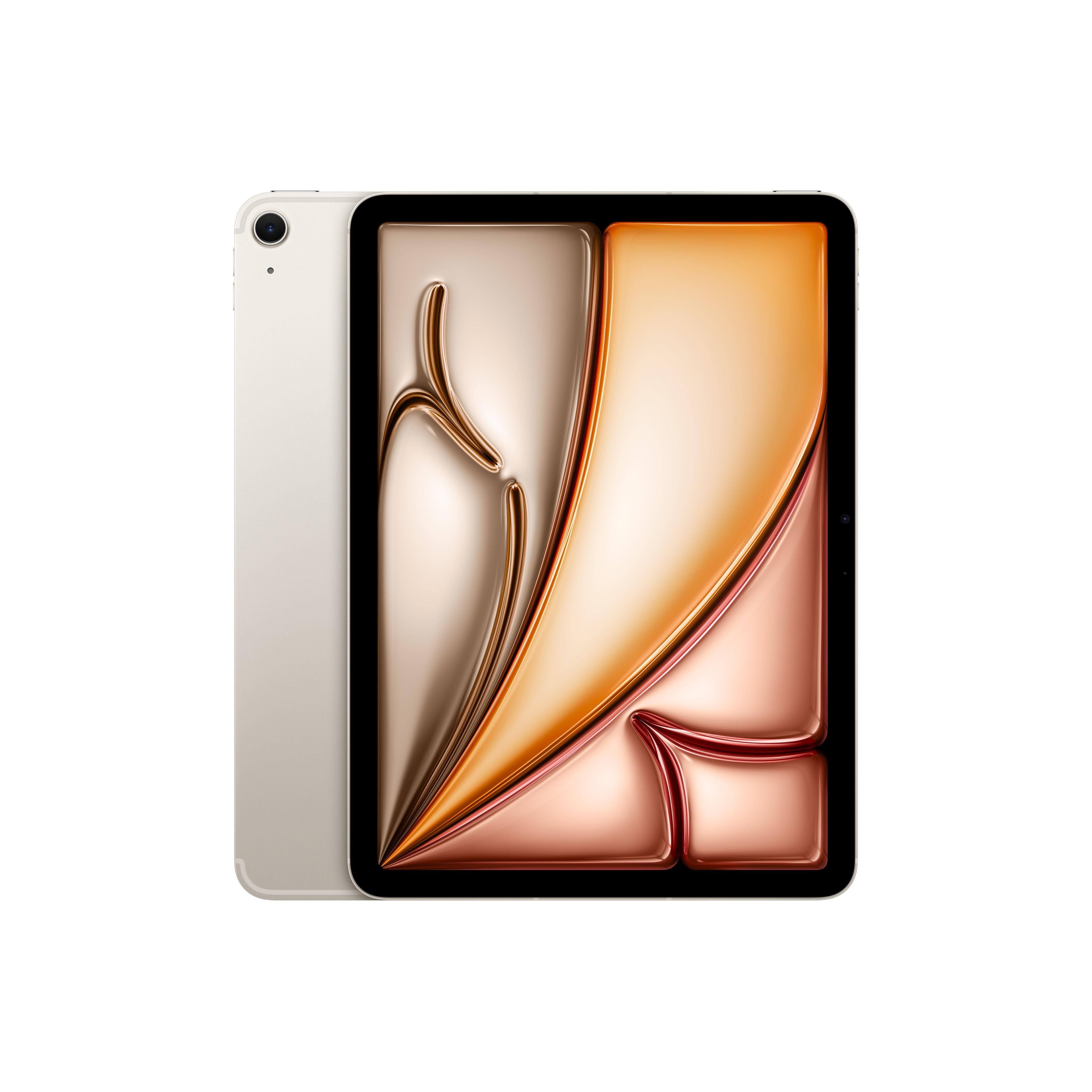 Apple iPad Air M4 11" Wi-Fi + Cellular 128GB - Starlight Tablet Beige MH7A4KN/A