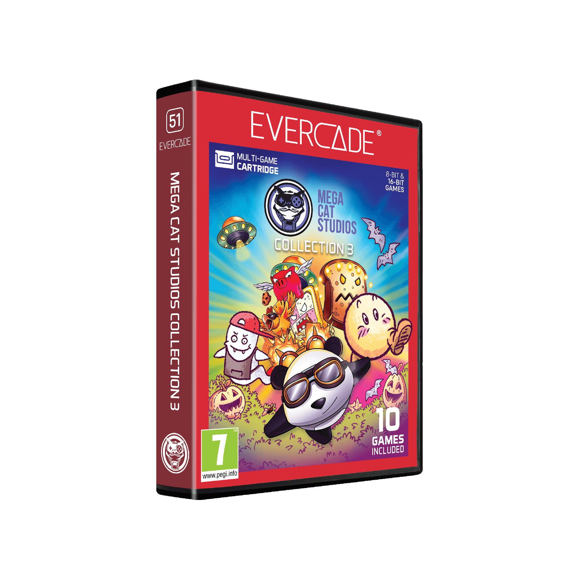 Mega Cat Studios Collection 3 - Evercade - Retro