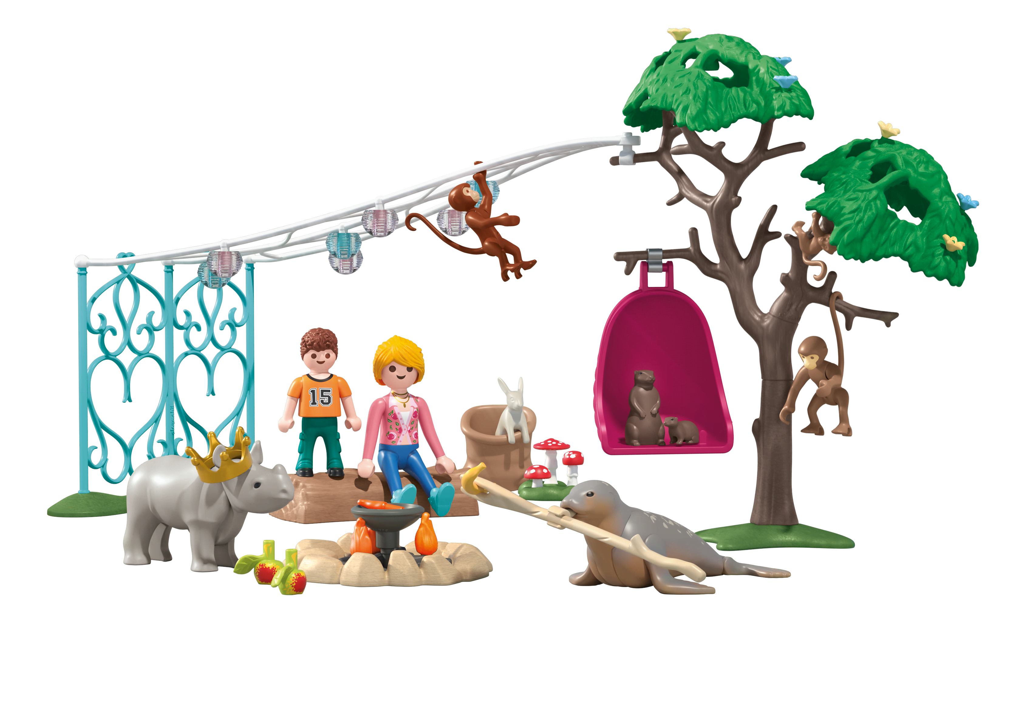 Playmobil Dyr & Venner - Fødselsdagsfest sjov Playmobil 71855