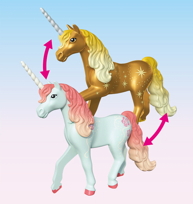 Playmobil Samlefigur enhjørning: Sky Rose med fe Figur 71841