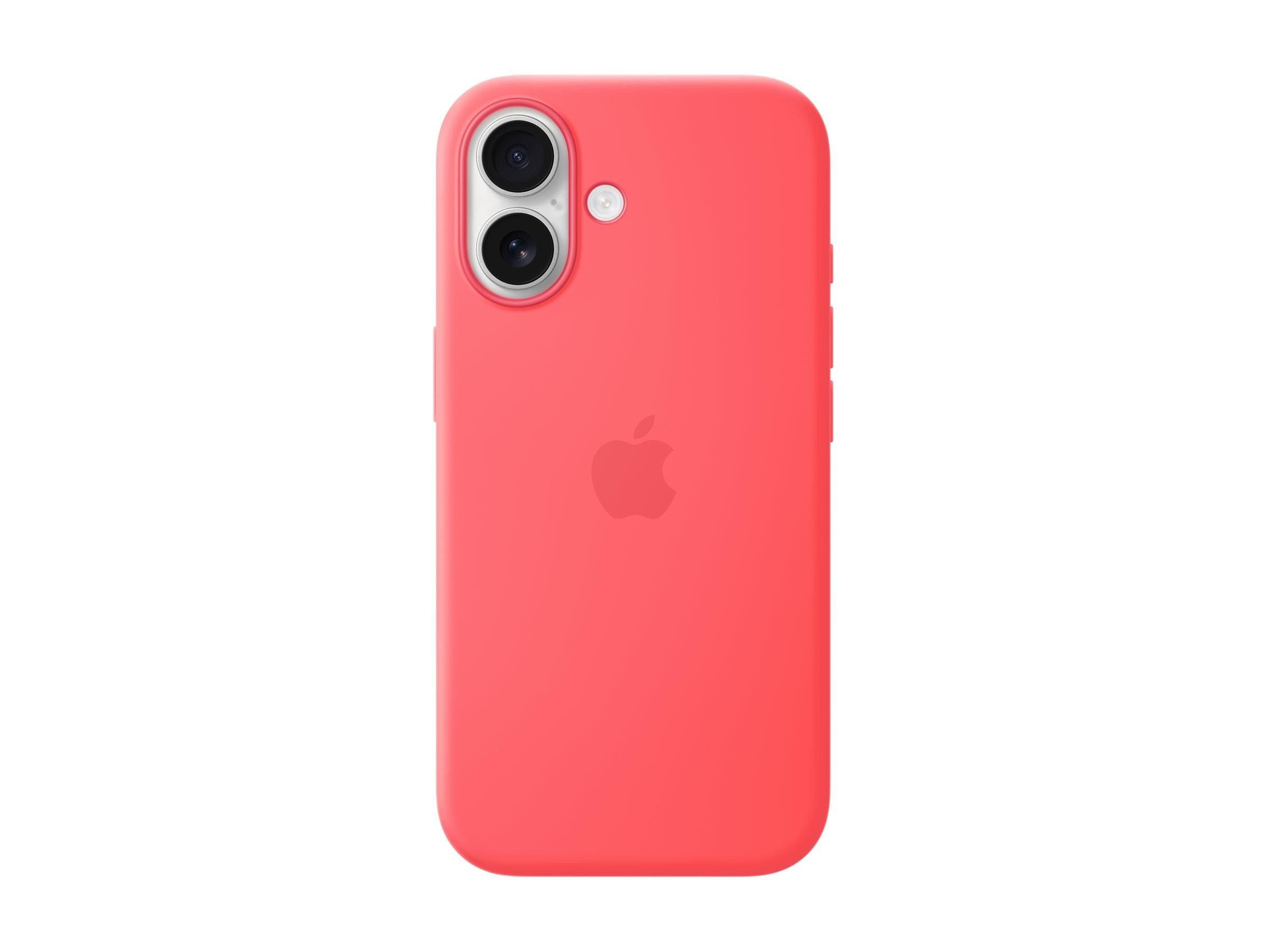 Apple iPhone 17 Silicone Case with MagSafe - Bright Guava Mobilcover MHVQ4ZM/A