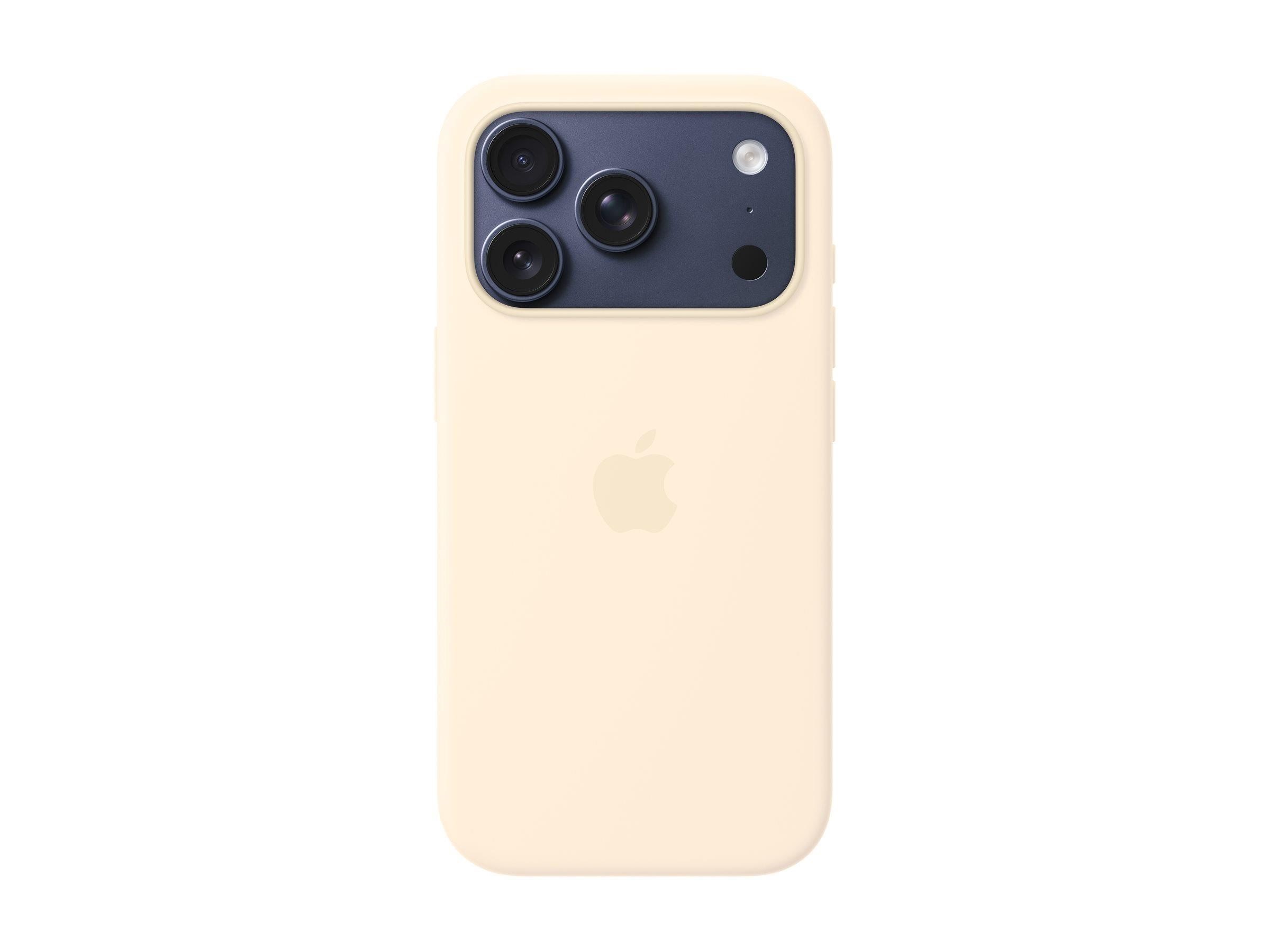 Apple iPhone 17 Pro Silicone Case with MagSafe - Vanilla Mobilcover MHVX4ZM/A