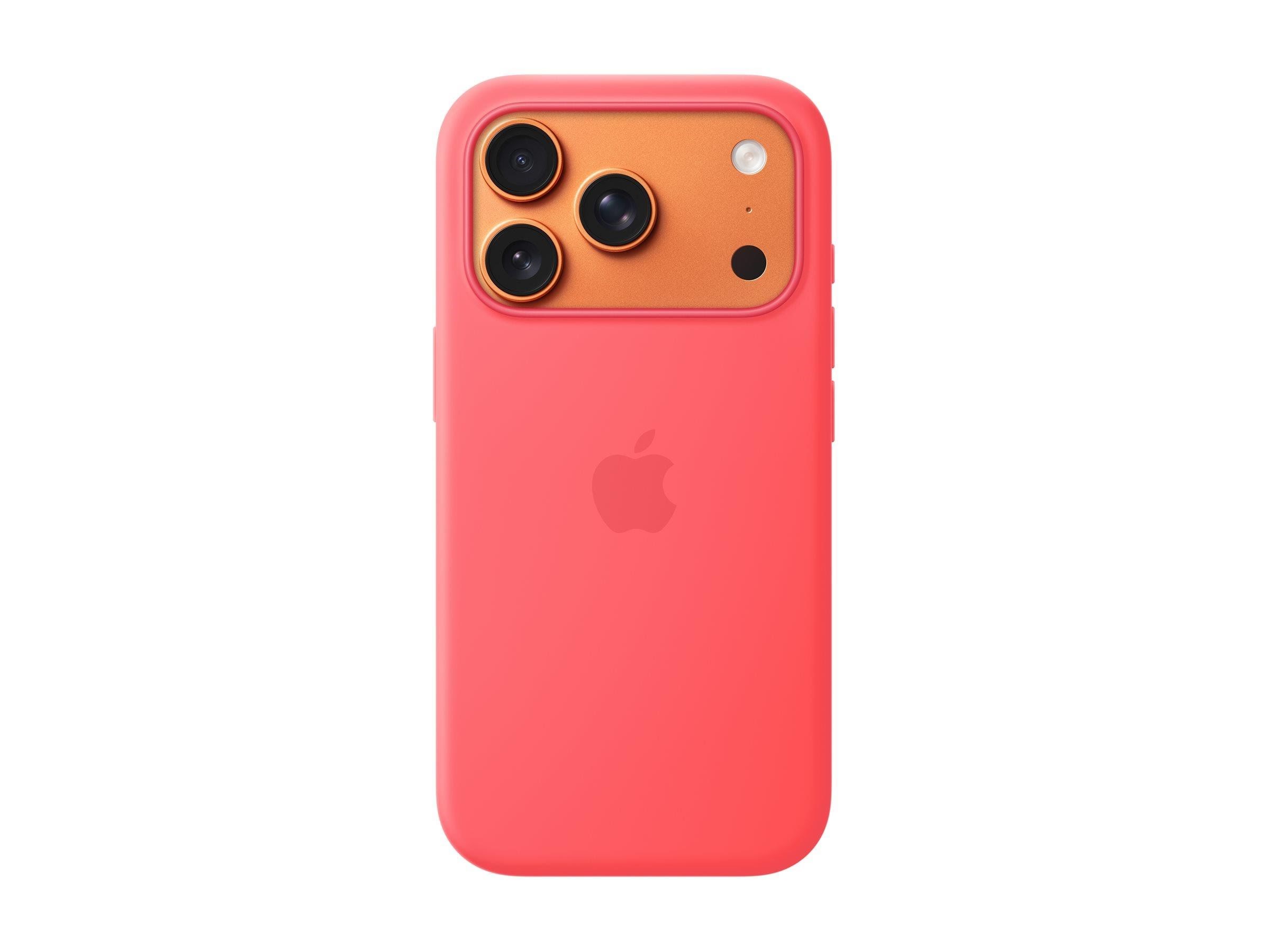 Apple iPhone 17 Pro Silicone Case with MagSafe - Bright Guava Mobilcover MHW04ZM/A