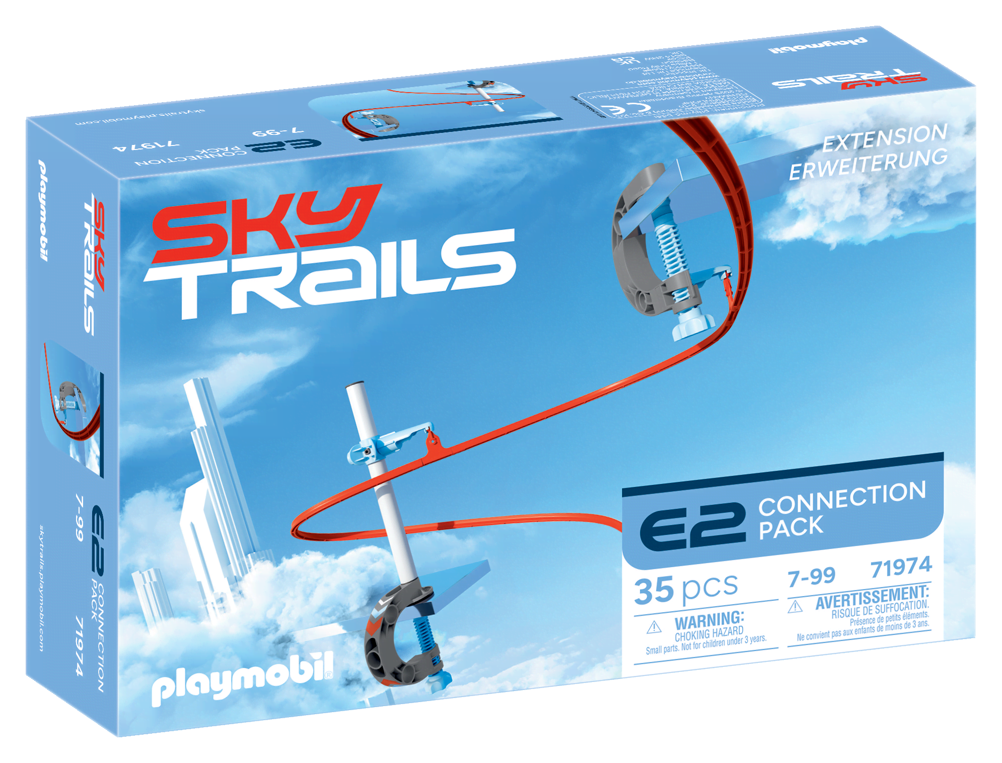 Playmobil Service - Sky Trails: Tilslutningspakke Playmobil 71974