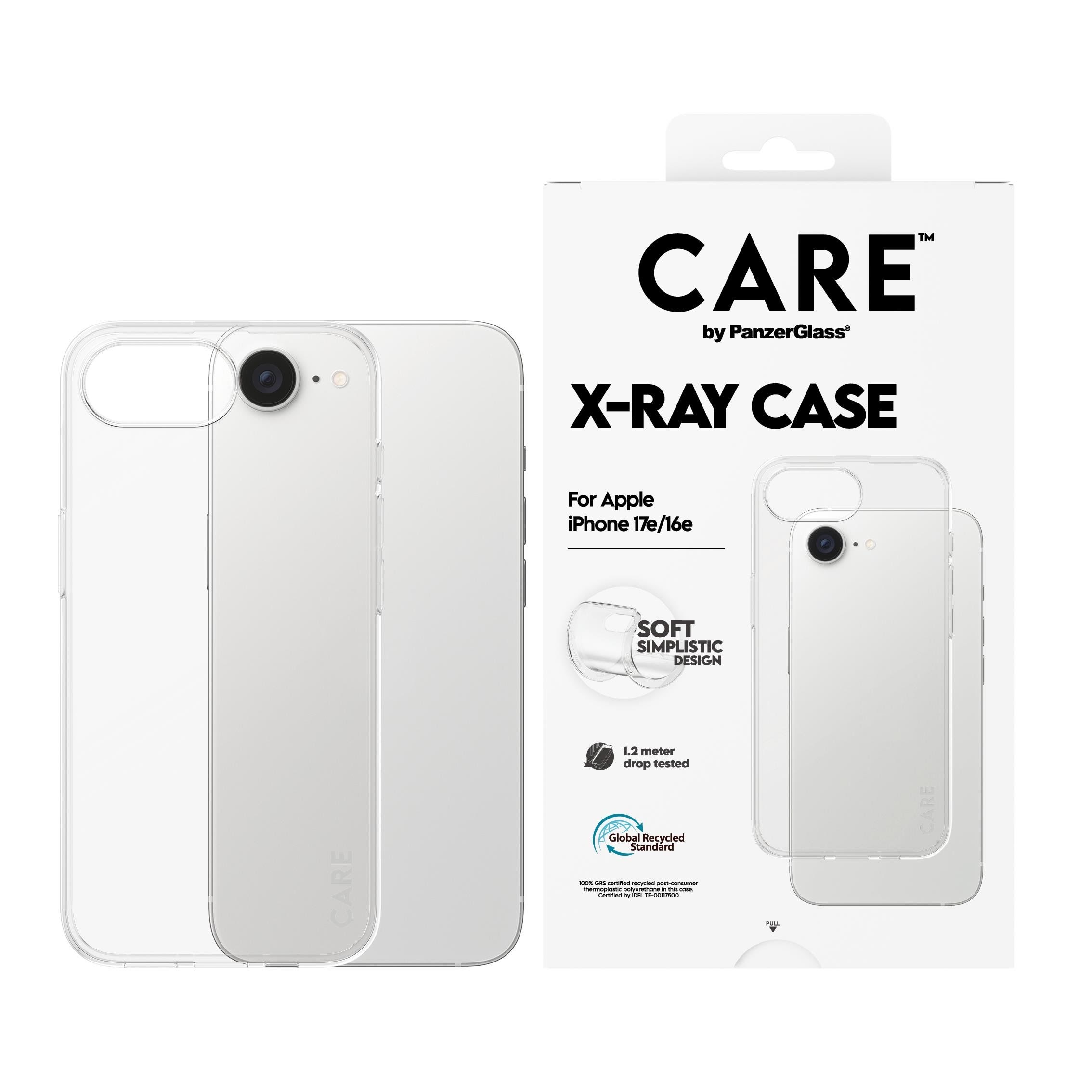 CARE by PanzerGlass X-Ray Case Apple iPhone 17e /16e Mobilcover CR83288