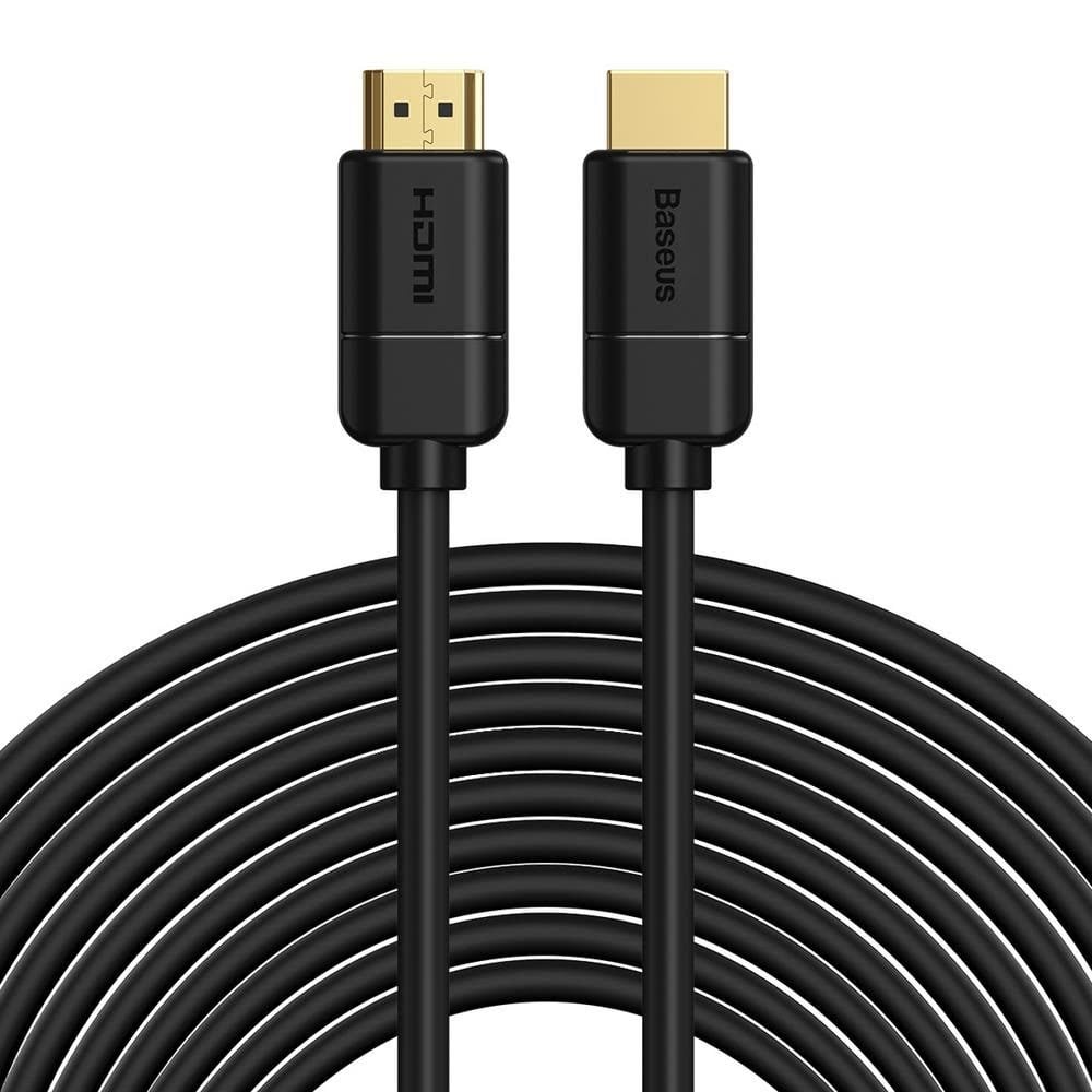 Baseus HDR 1080p 60Hz HDMI Cable 12m HDMI 2.0 - Black Skærmkabel Sort CAKGQ-G01