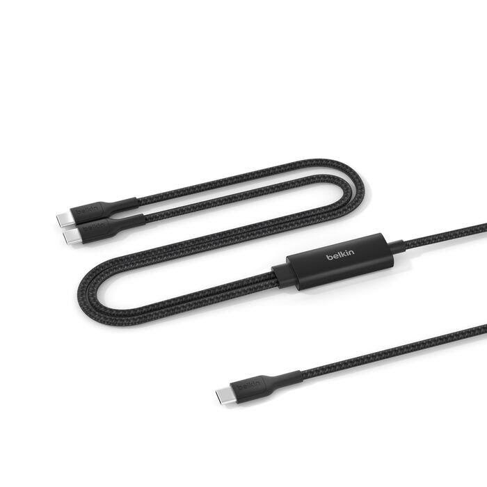 Belkin BoostCharge Pro 140W Dual USB-C Cable - 1.5m - Black Usb Kabel Sort CAC004HQ1.5MBK