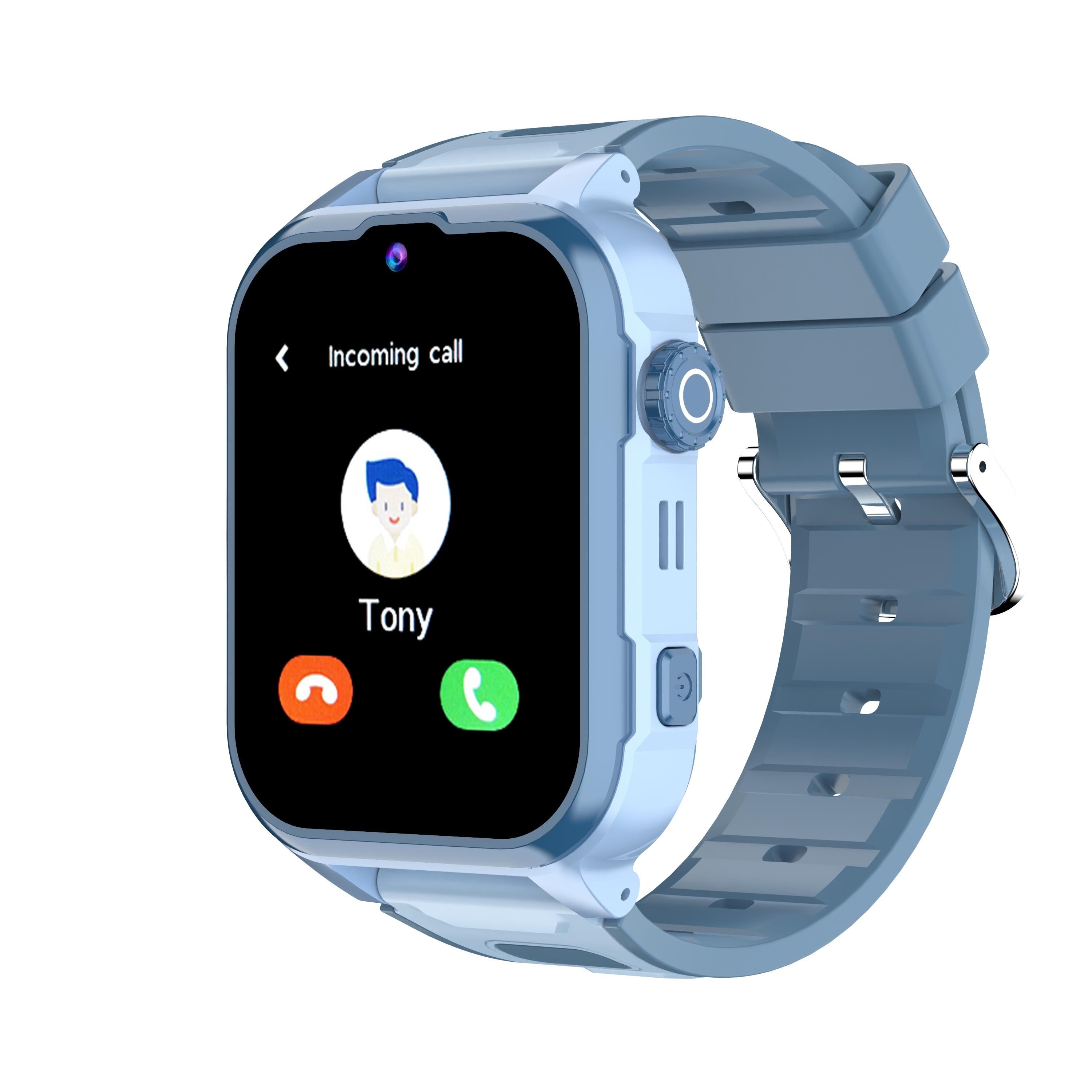 DENVER SWGL-149BU - Kids Smart Watch with 4G GPS & camera Smartwatch Blå