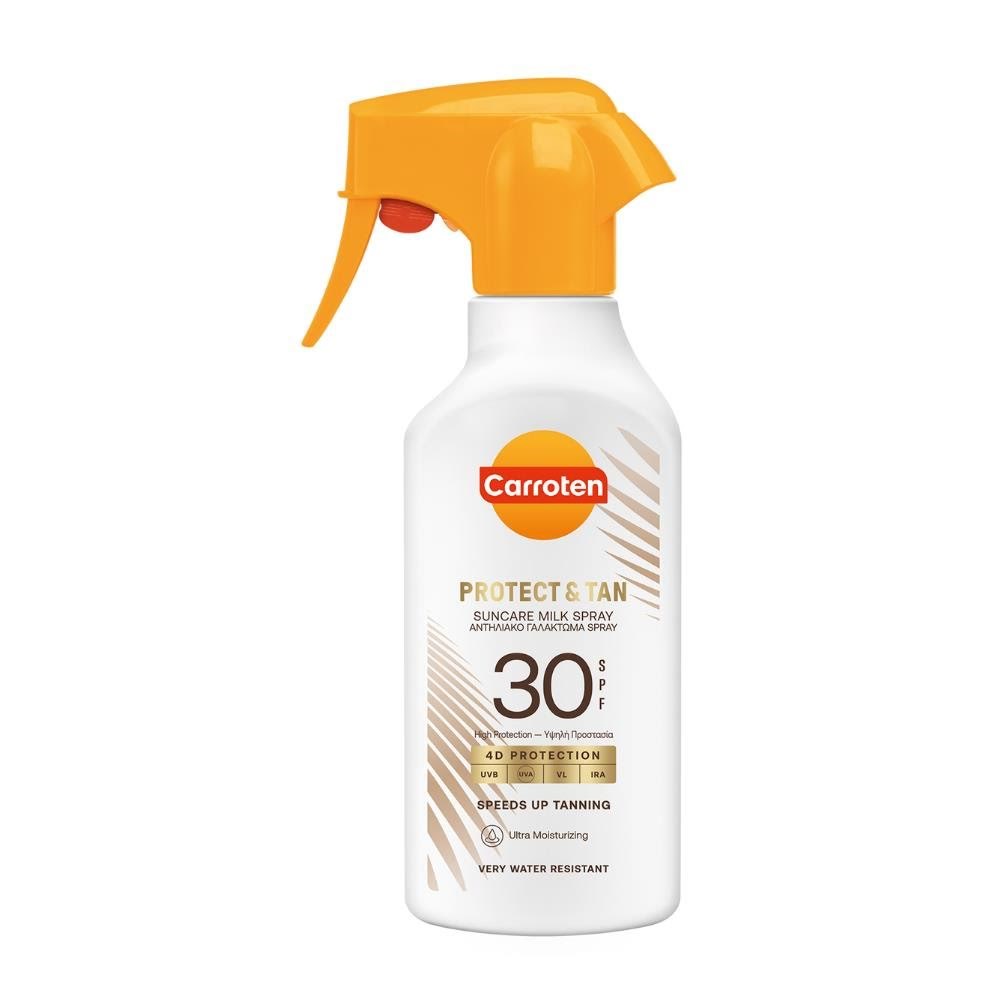 Carroten Protect & Tan Milk Trigger SPF 30 -270 m Kropspleje 8571051976