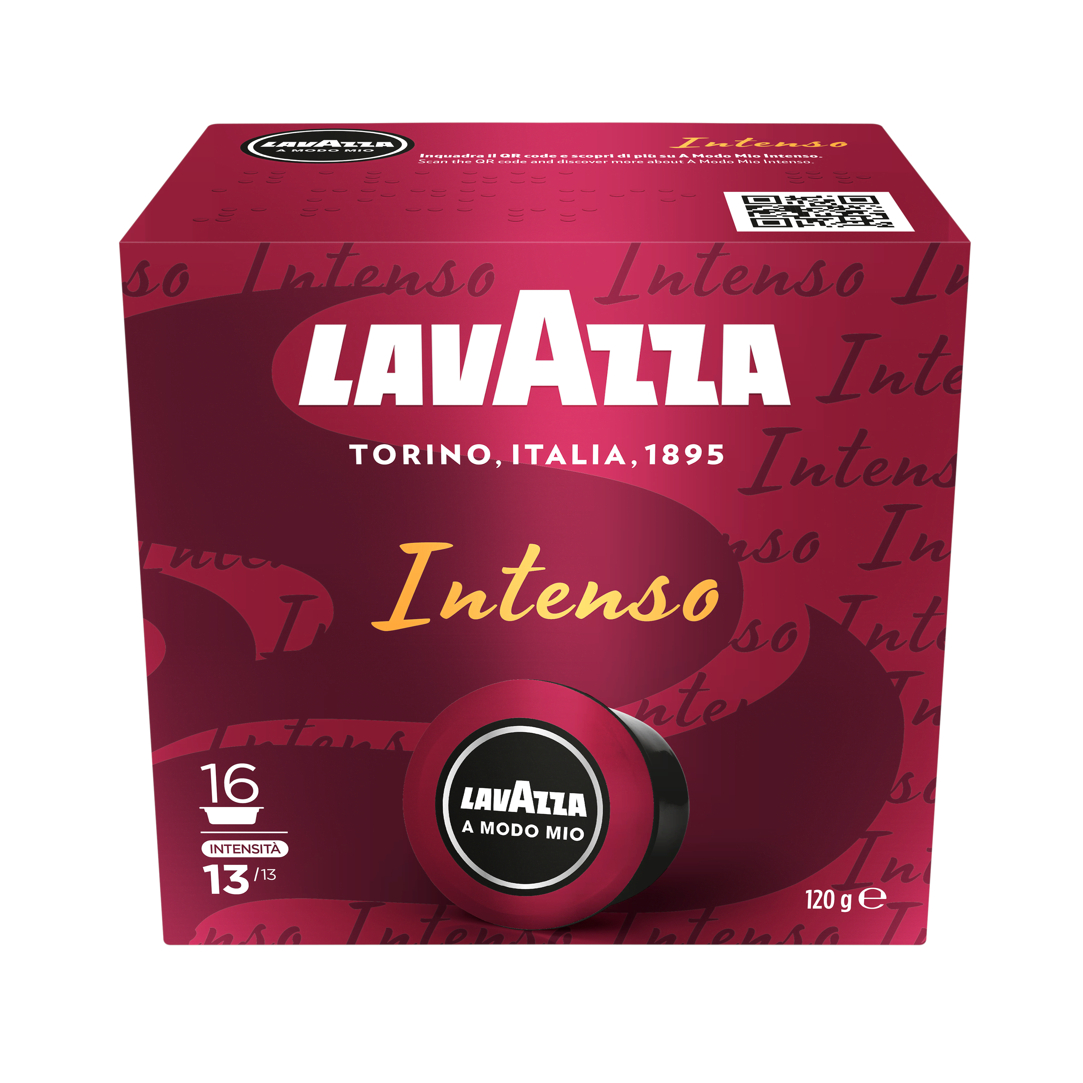 Lavazza A Modo Mio Intenso caps - 36 pcs Kaffemaskine Lilla 8716